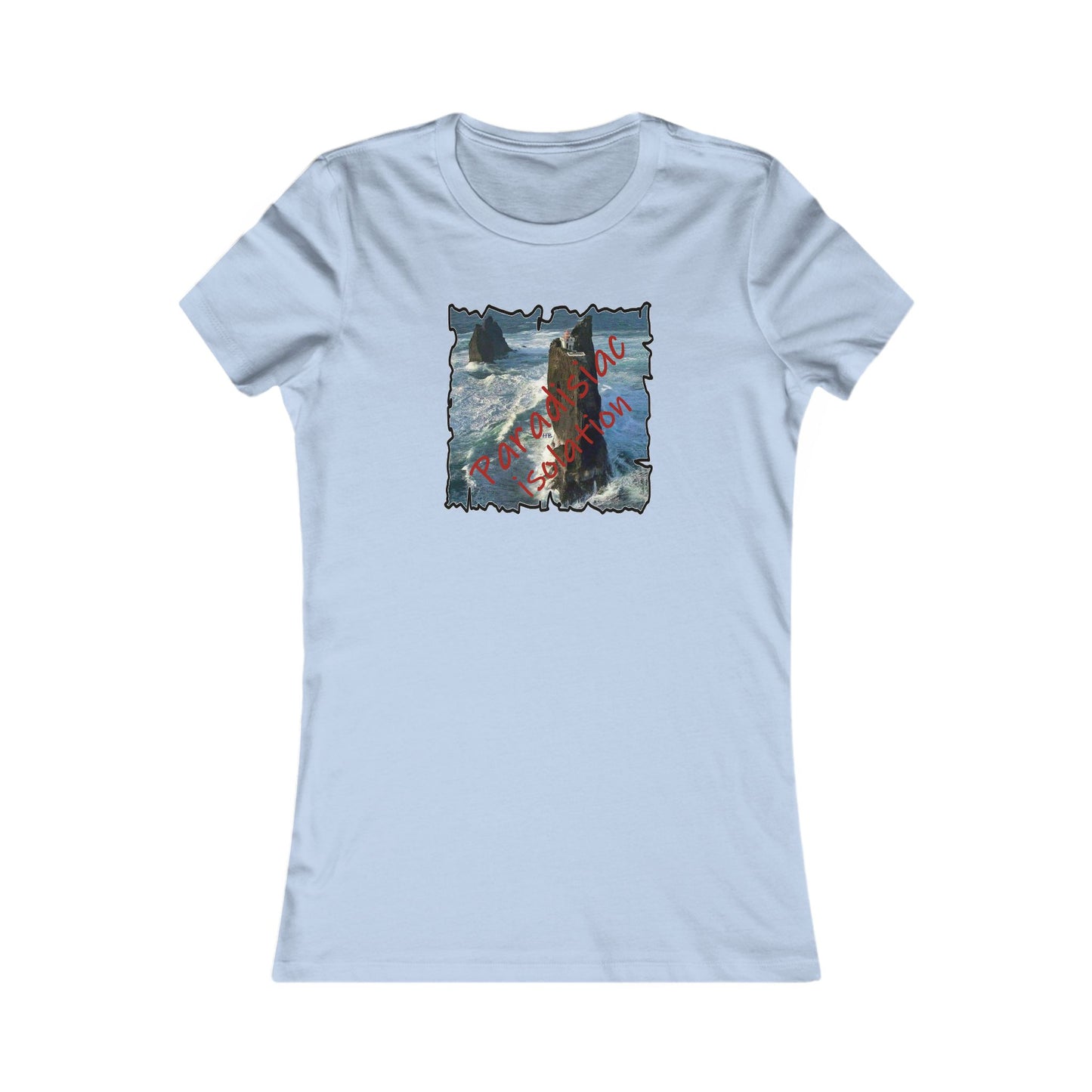 Serene Paradisiac Isolation (Women - Premium Cotton Tee)