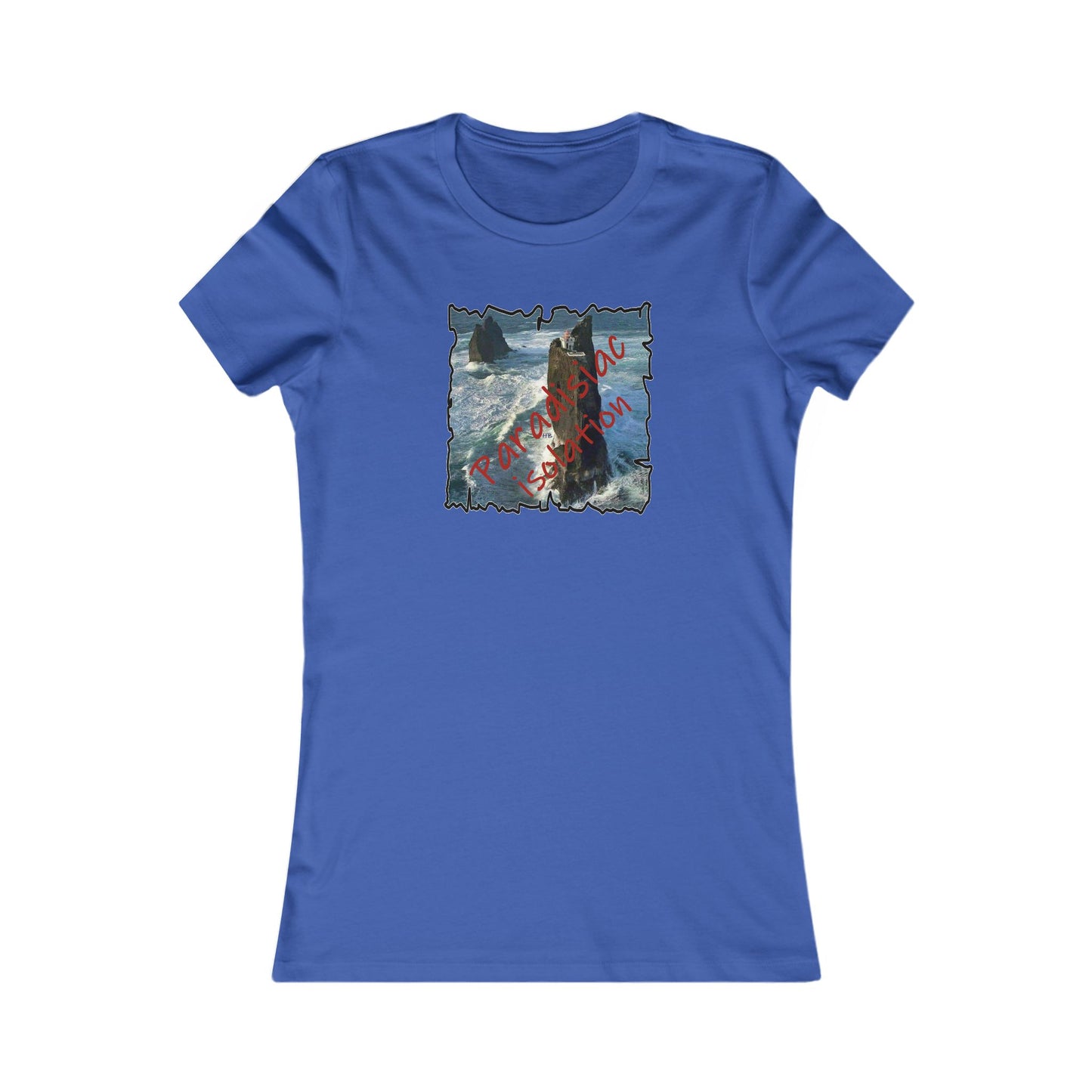 Serene Paradisiac Isolation (Women - Premium Cotton Tee)