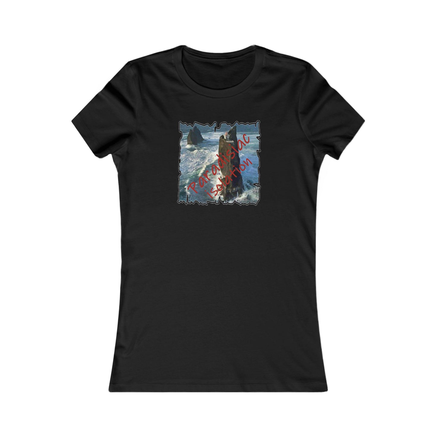 Serene Paradisiac Isolation (Women - Premium Cotton Tee)