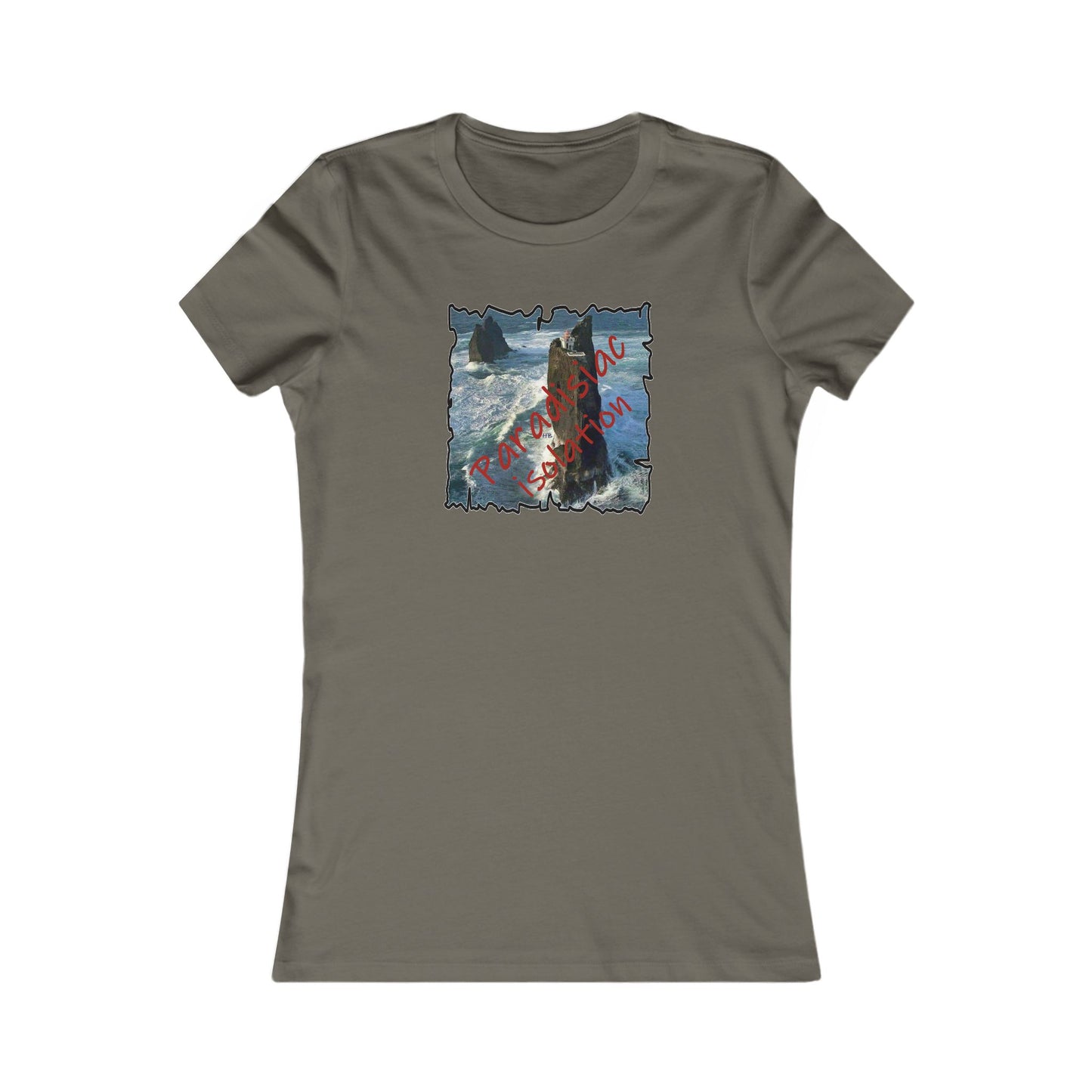 Serene Paradisiac Isolation (Women - Premium Cotton Tee)