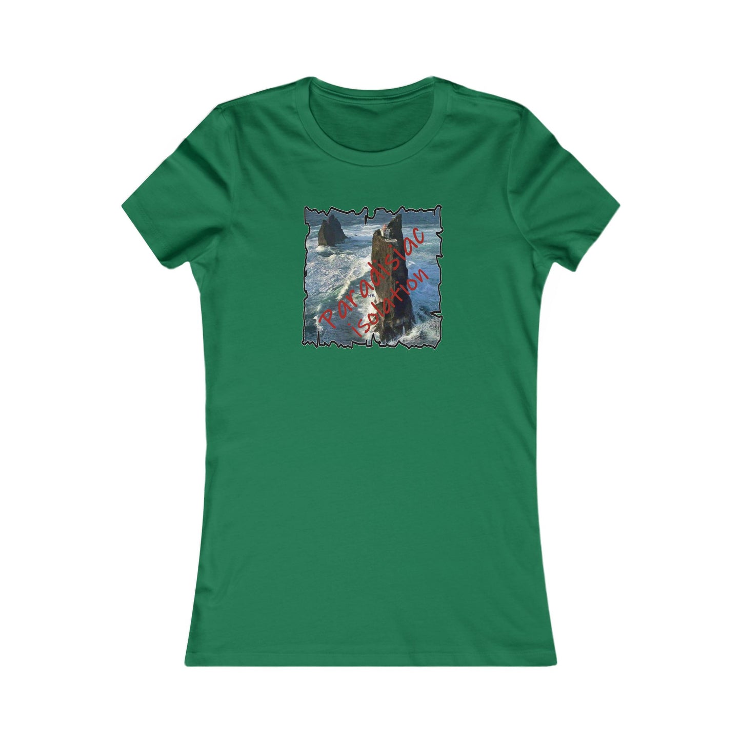 Serene Paradisiac Isolation (Women - Premium Cotton Tee)