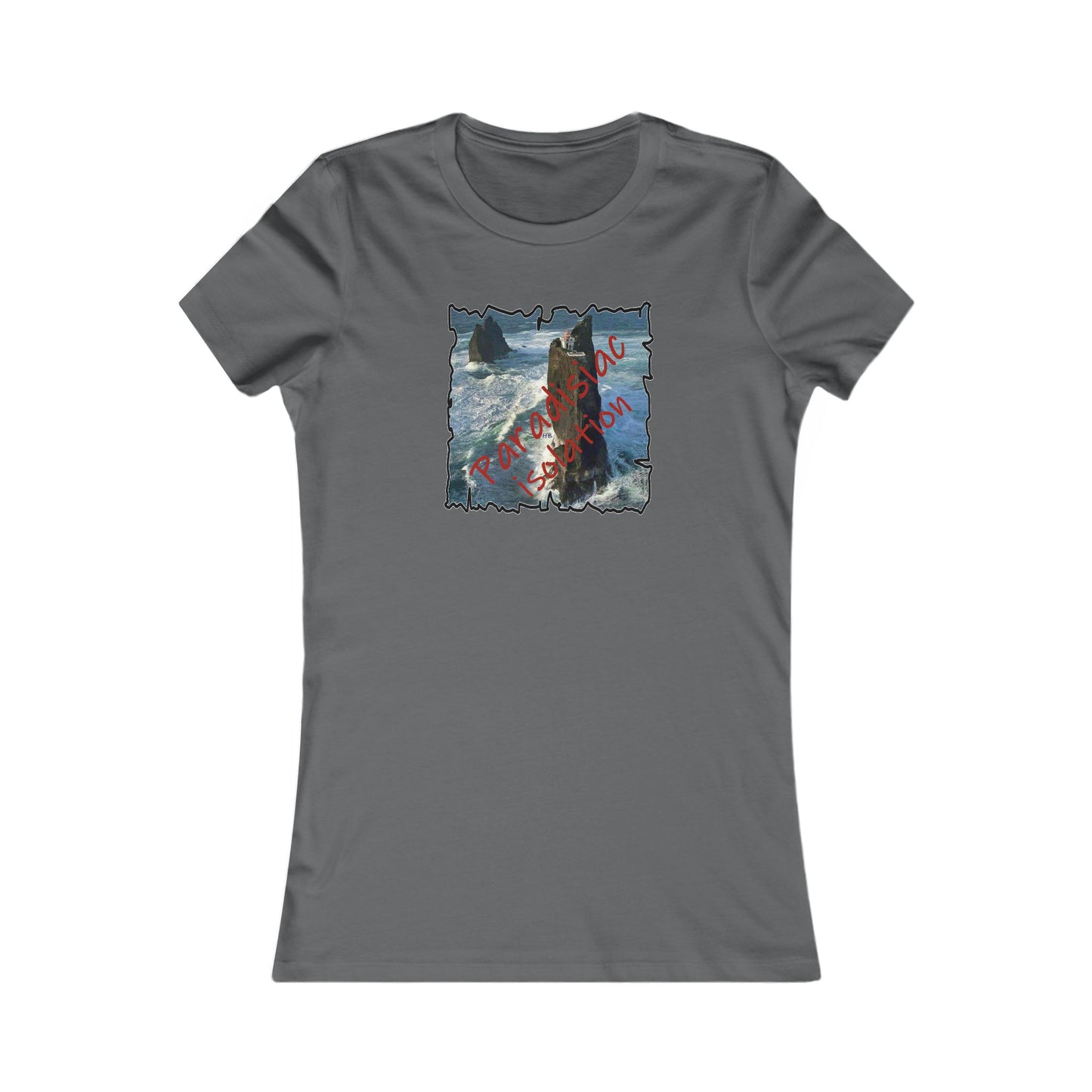 Serene Paradisiac Isolation (Women - Premium Cotton Tee)