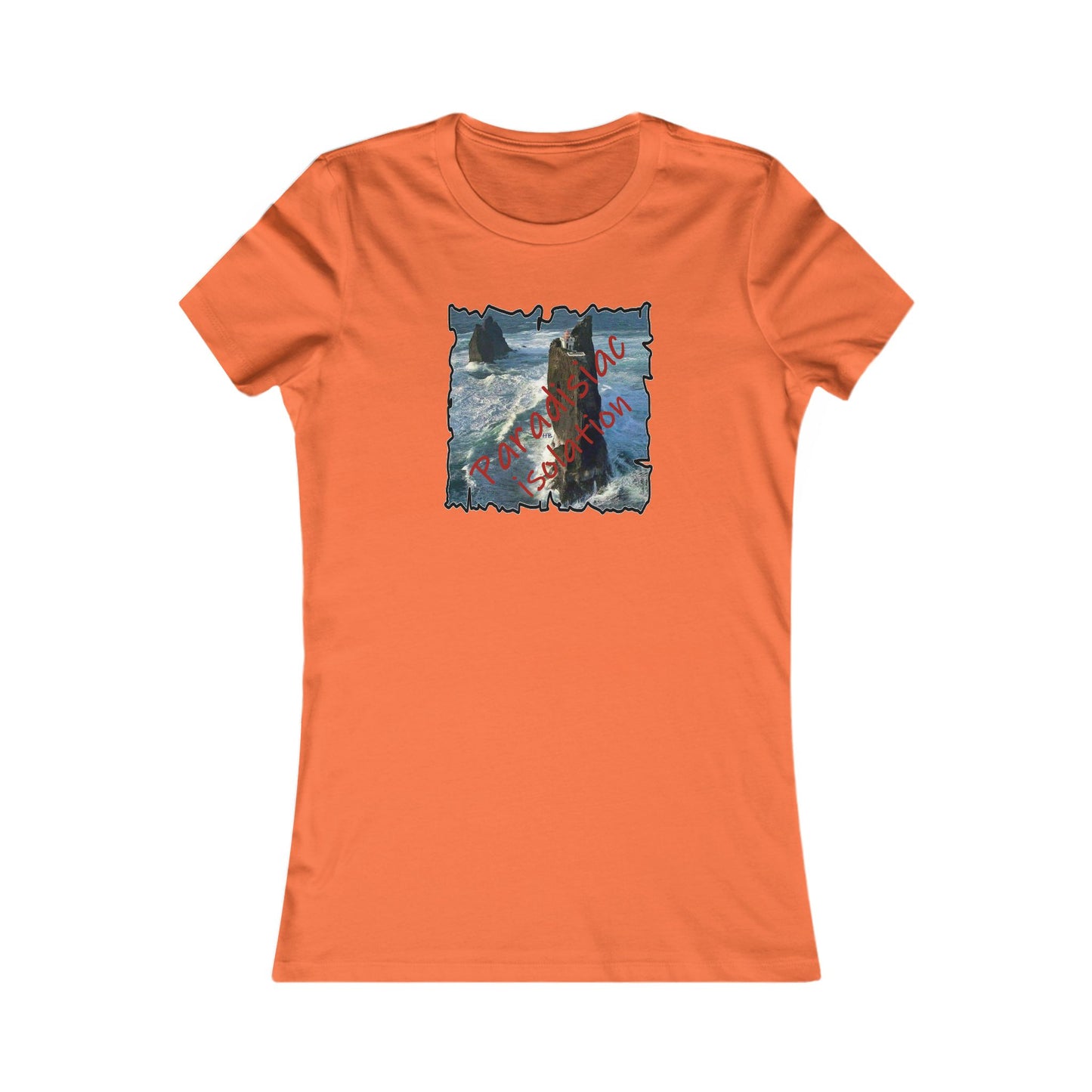Serene Paradisiac Isolation (Women - Premium Cotton Tee)