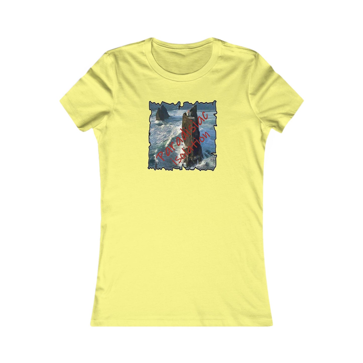 Serene Paradisiac Isolation (Women - Premium Cotton Tee)