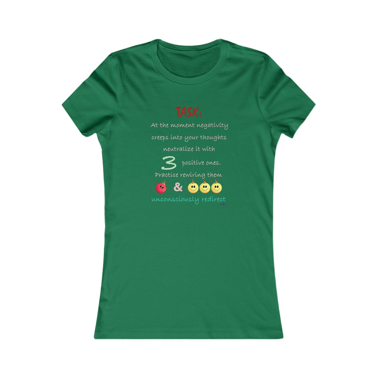 Positive Rewiring the Negativity Neutralizer Mindset (Women - Premium Cotton Tee)