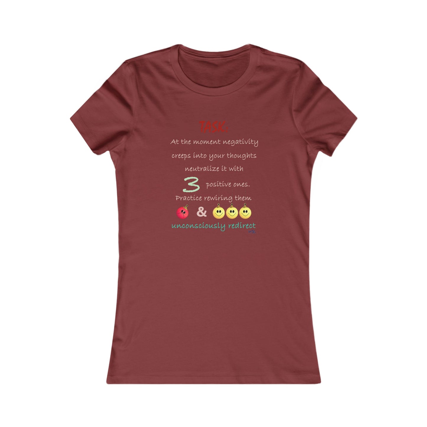 Positive Rewiring the Negativity Neutralizer Mindset (Women - Premium Cotton Tee)