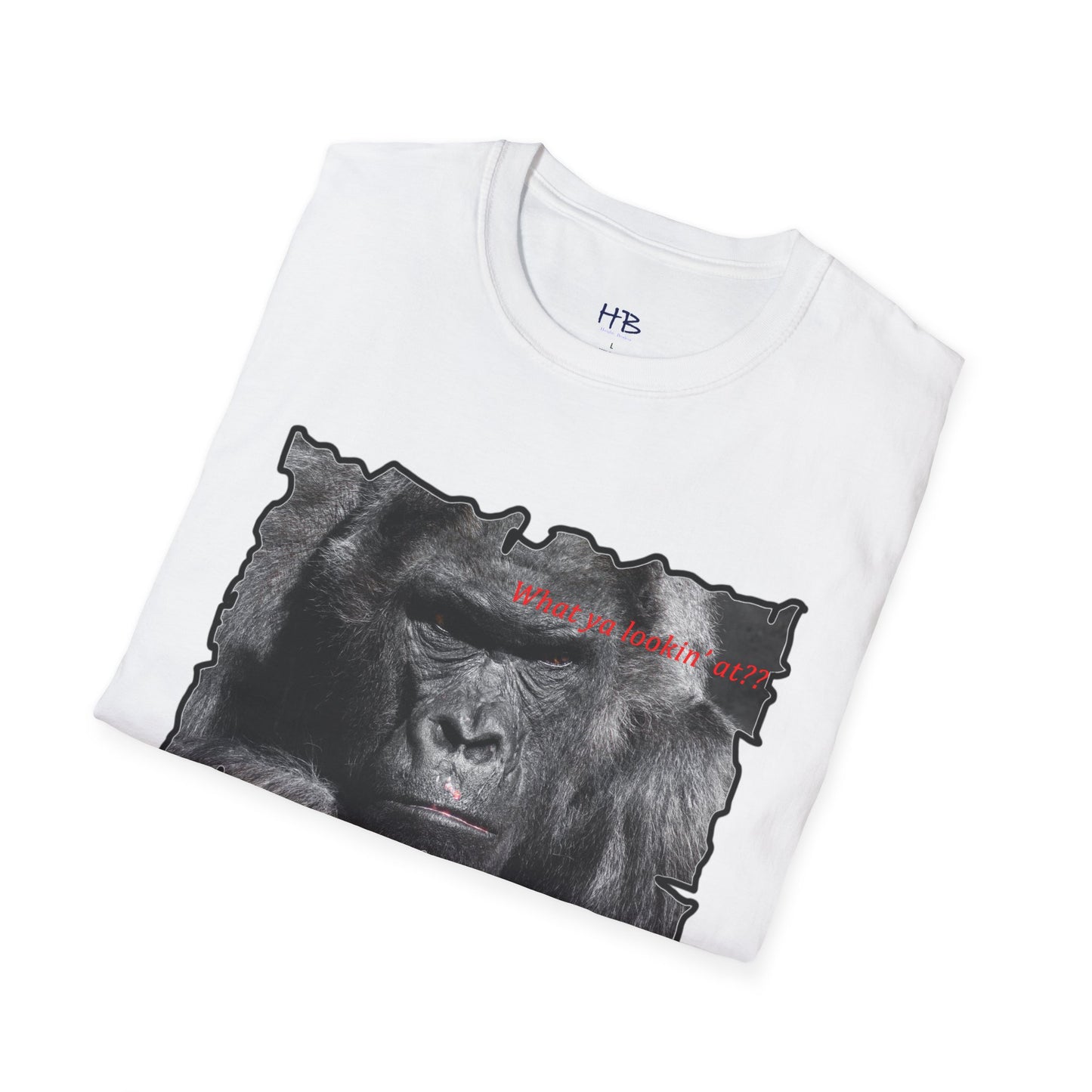 Fearless Fierce Frown and Bold Gorilla Power What ya lookin' at?