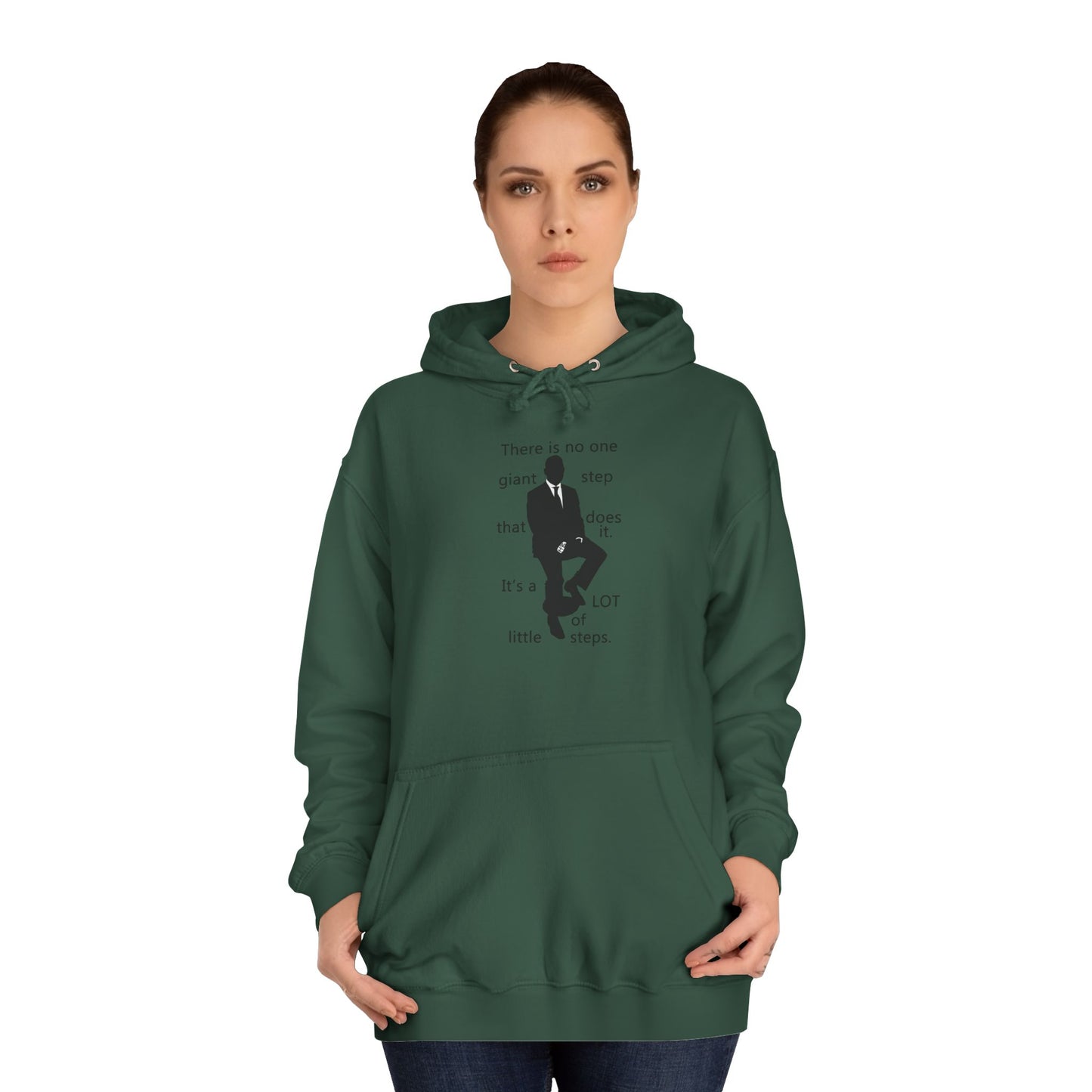Get Yours Now -- Consistent Gradual Growth Steady Progress (Hoodie - Cozy and Durable)