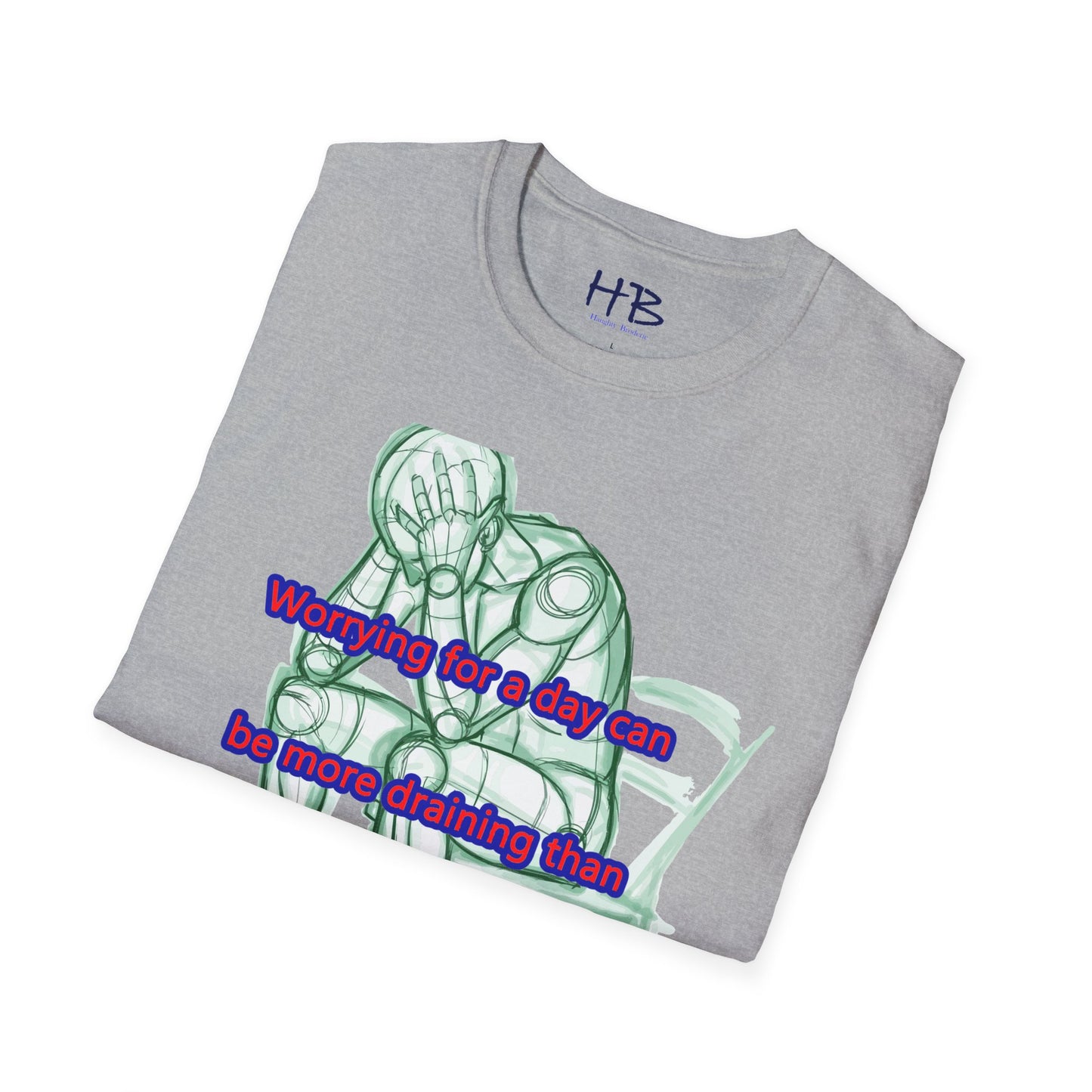 A day spent worrying can be more taxing than a week's worth of work