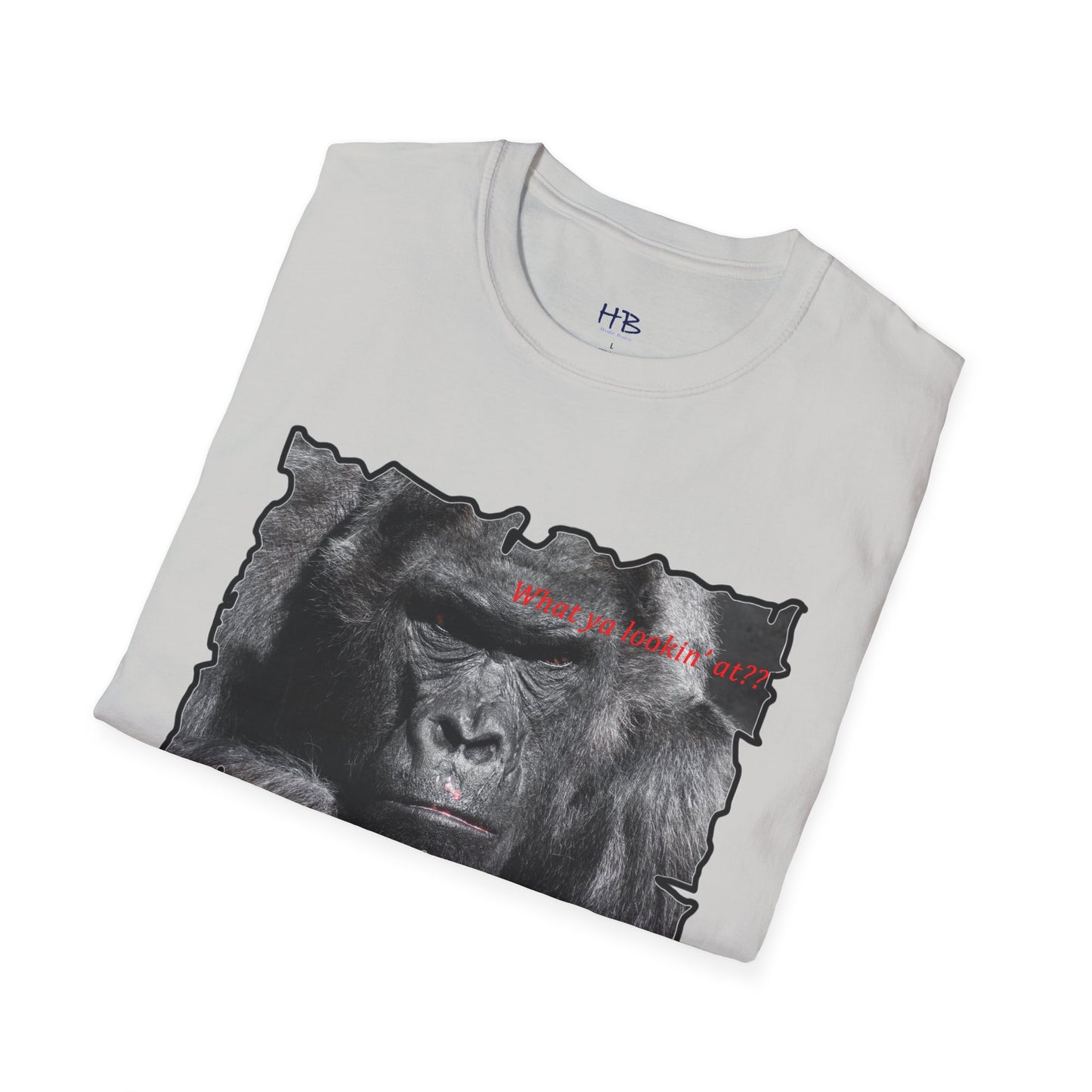 Fearless Fierce Frown and Bold Gorilla Power What ya lookin' at?