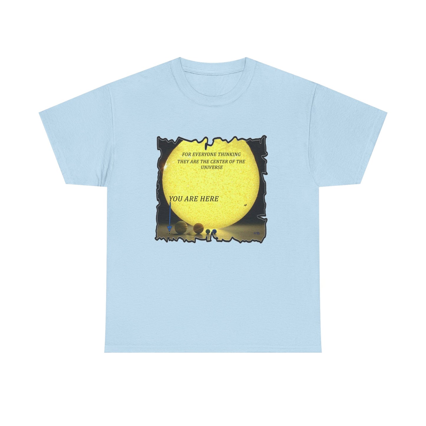 Center of the universe Reality Check using Galactic Humor