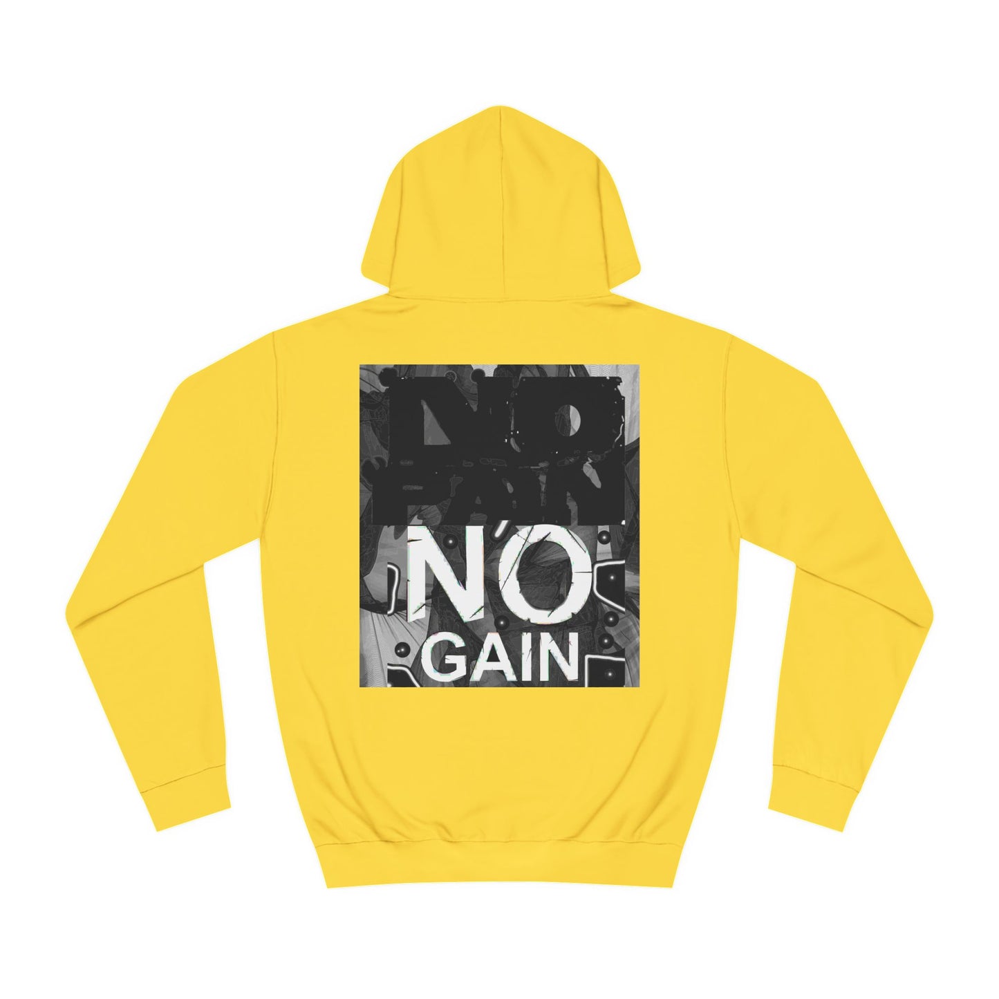 Triumph Trail Journey to Success with No Pain, No Gain (Hoodie - Cozy and Durable)