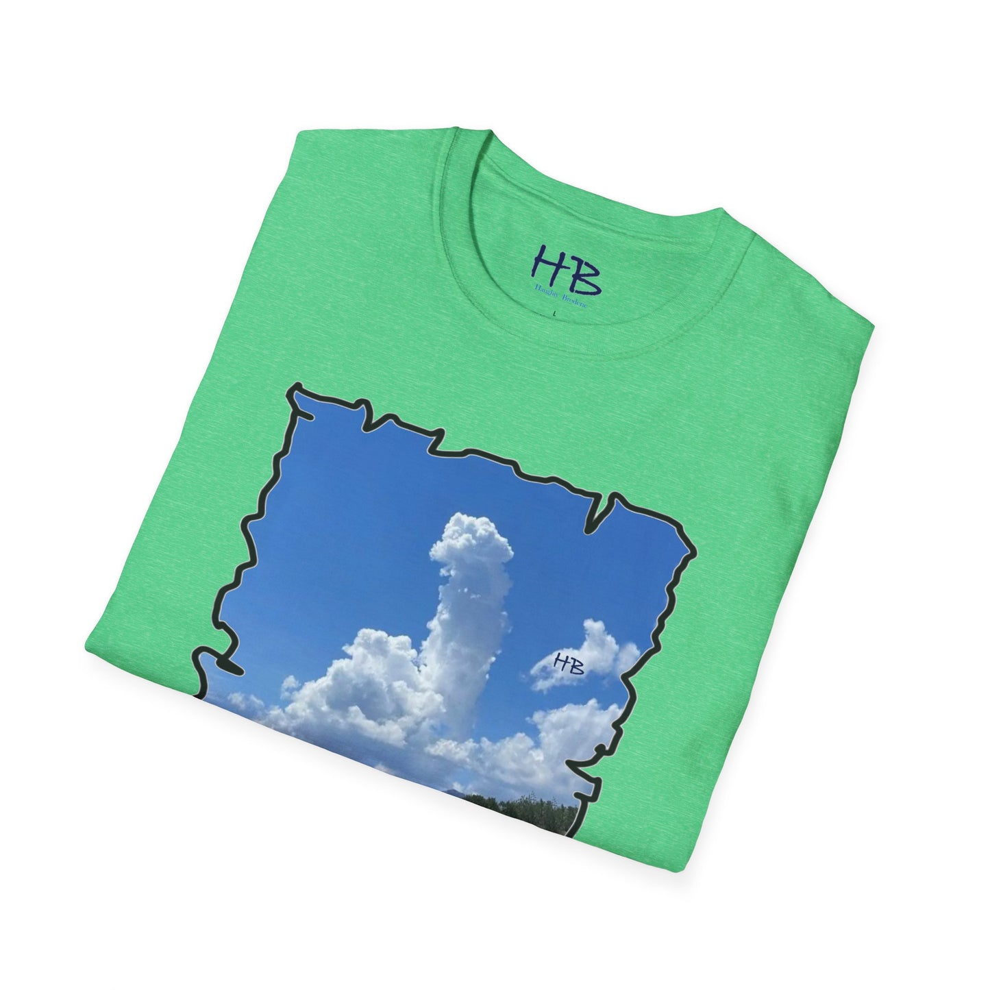 Nature's Whimsical Message with It's Cloudy Playful Secret; Serenity Meets Playfulness