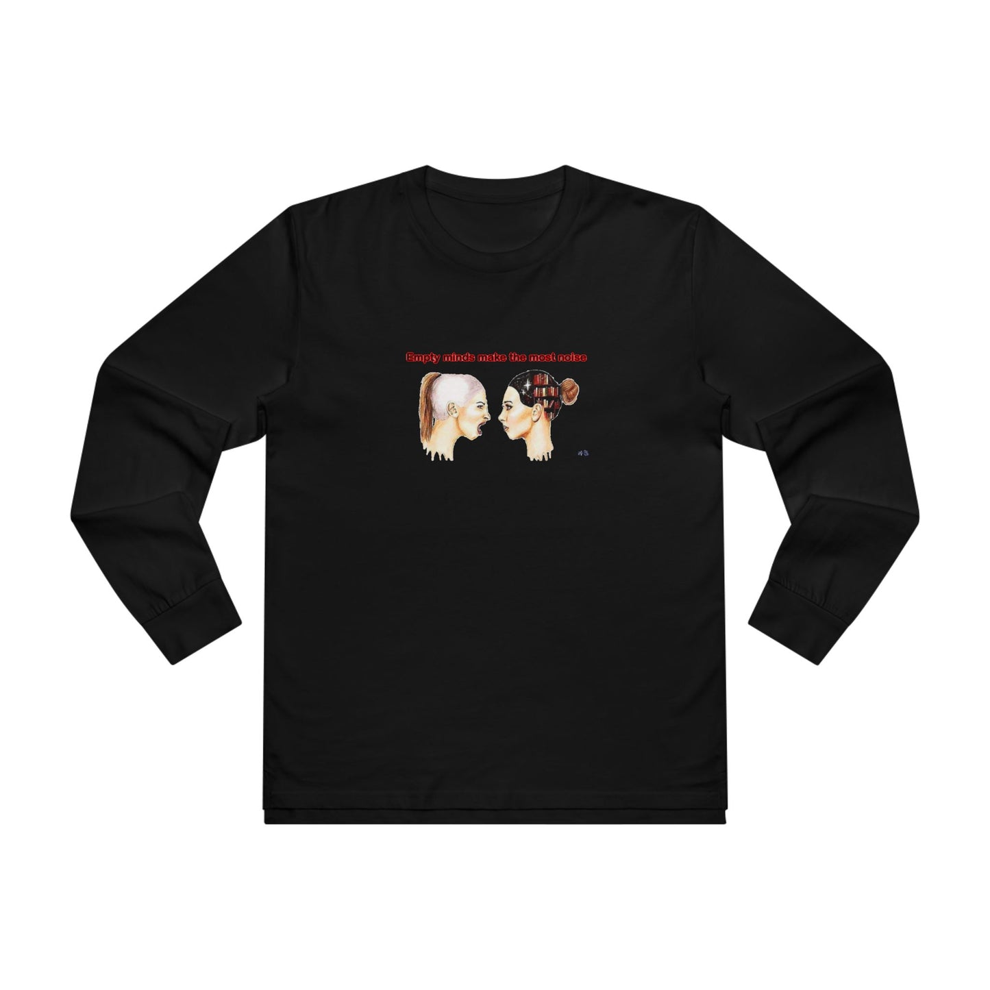 Get Yours Now -- Noiseless Nobility to Educate with The Power of Quiet Intellect (Men's Base Longsleeve Tee - All-Season Wear)