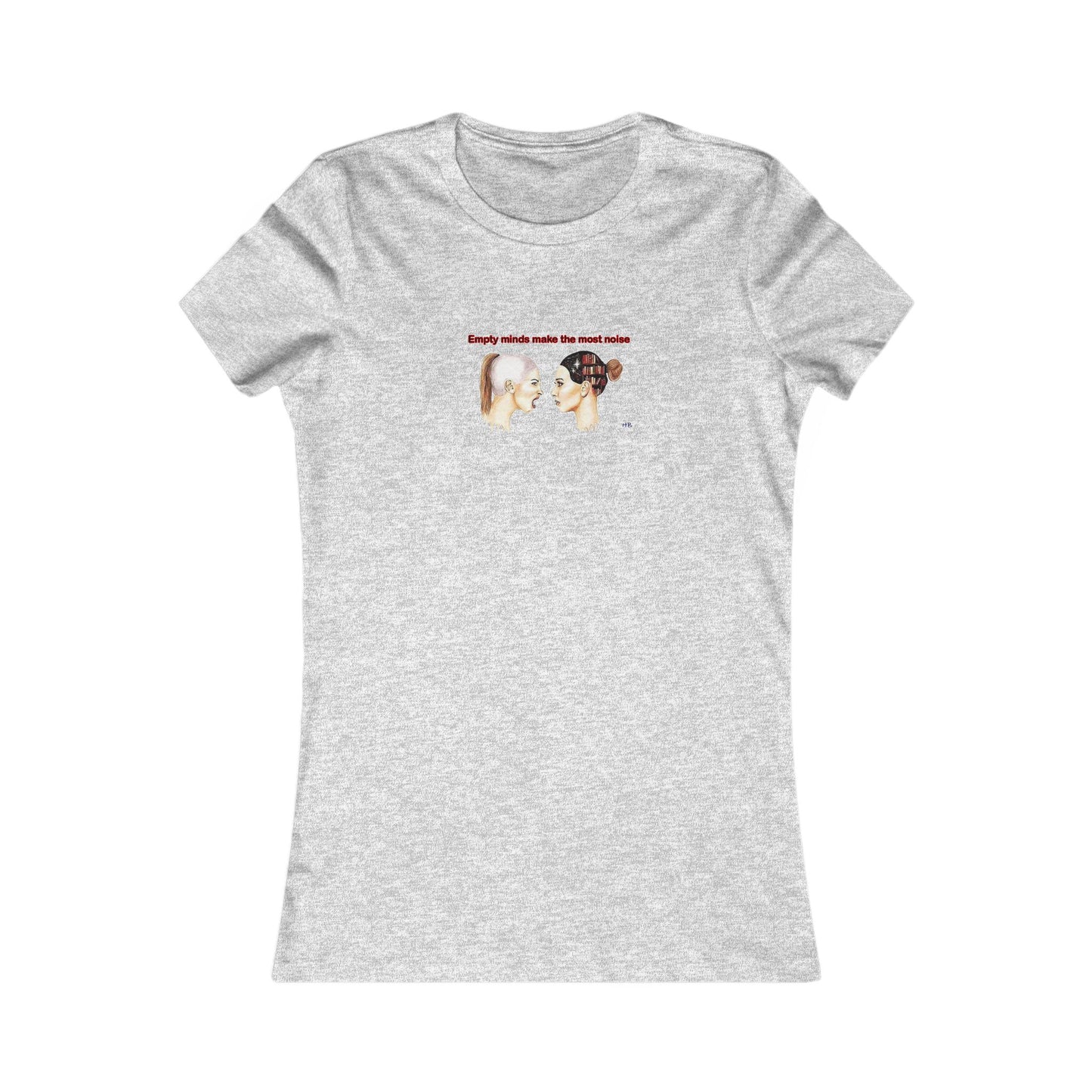 Noiseless Nobility to Educate with The Power of Quiet Intellect (Women - Premium Cotton Tee)