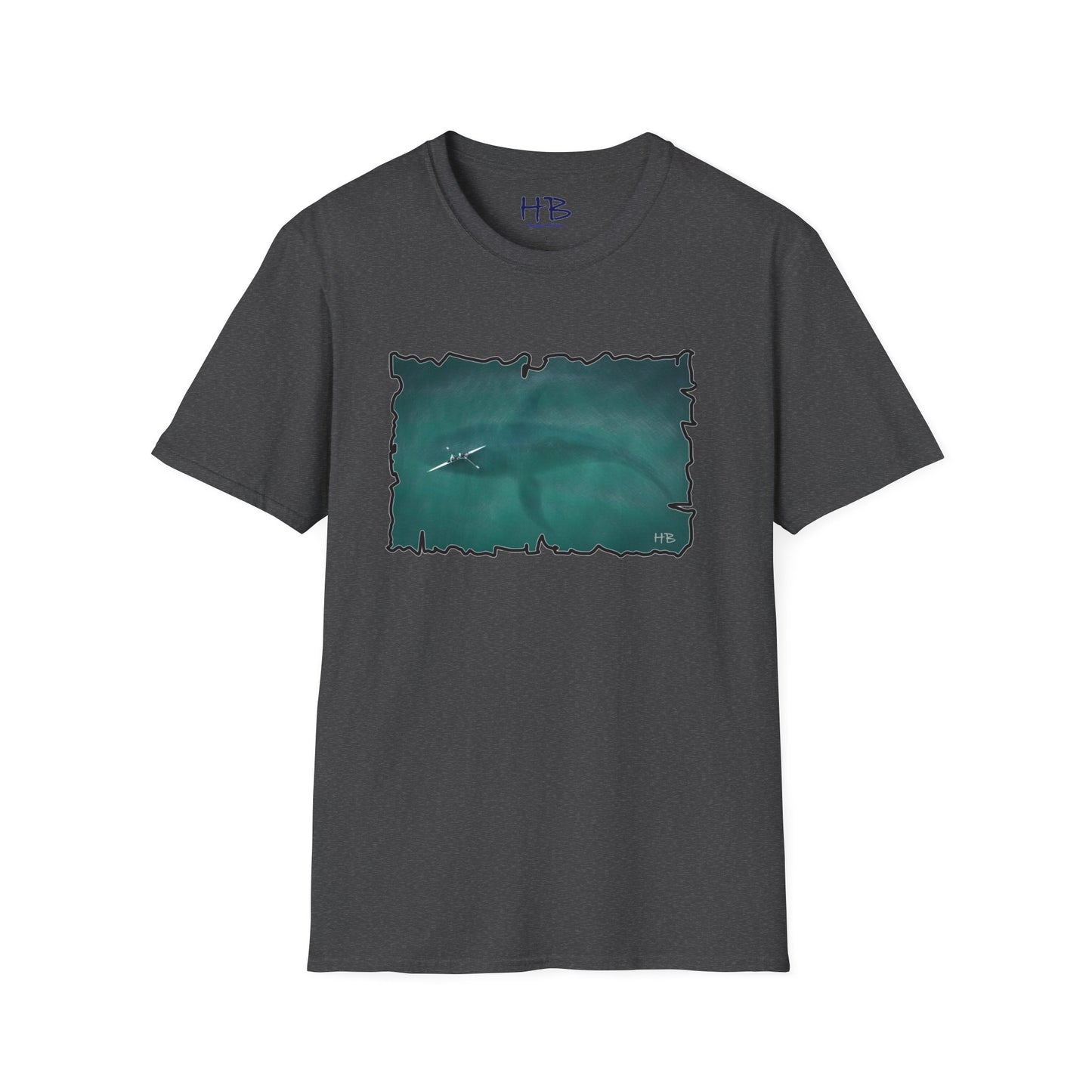 Whale's Shadow: A Harmony Between Worlds Tee Shirt