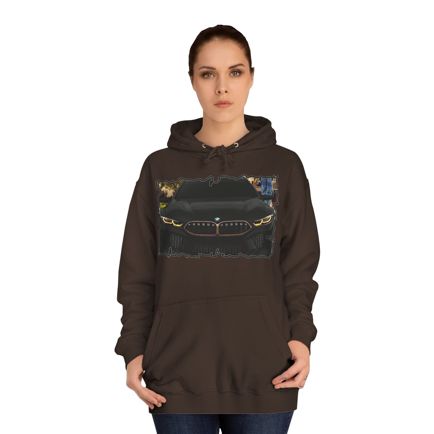 Get Yours Now -- Exquisite BMW M8 Gran Coupe (Hoodie - Cozy and Durable)