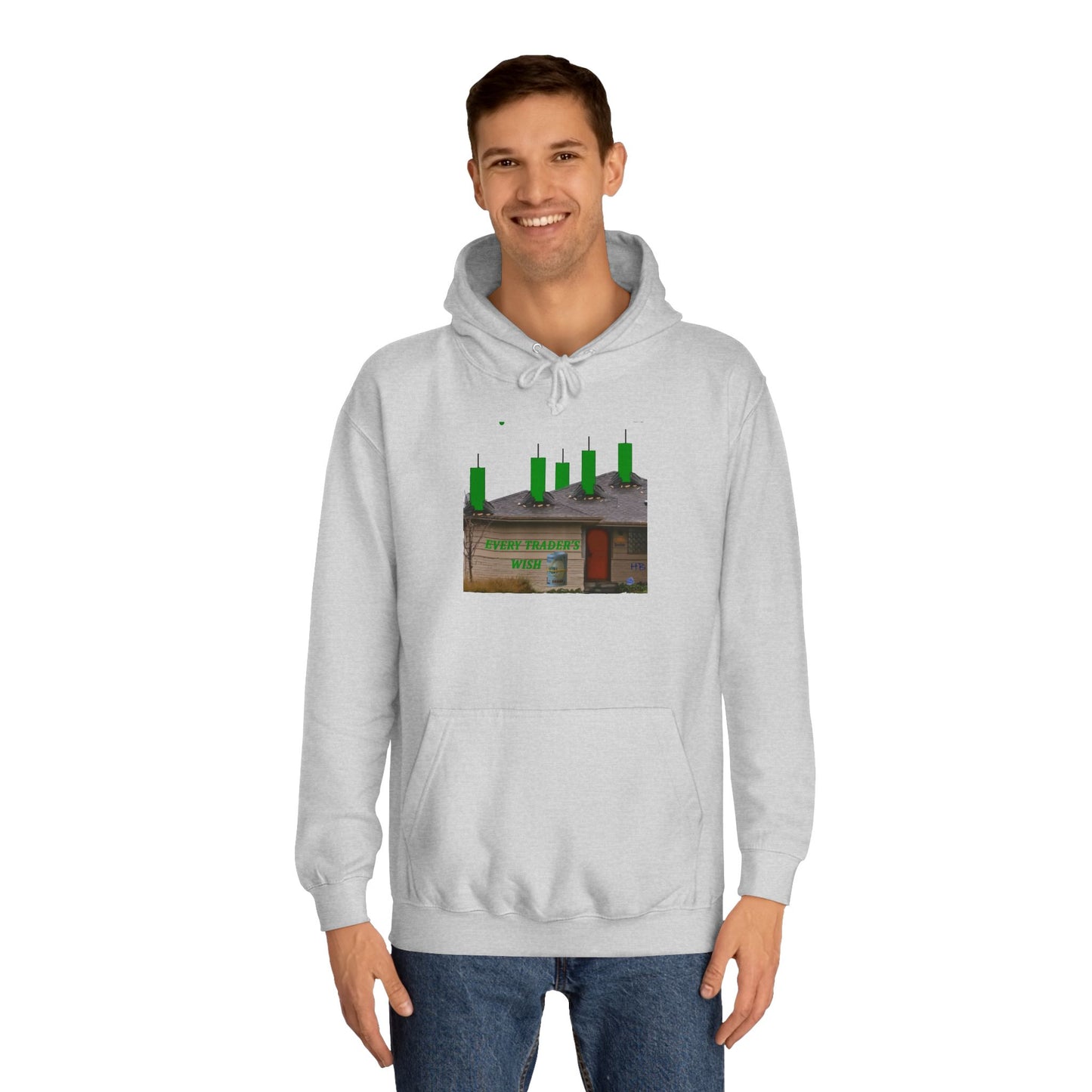 Get Yours Now -- Every stock market trader's dream going to the Moon (Hoodie - Cozy and Durable)
