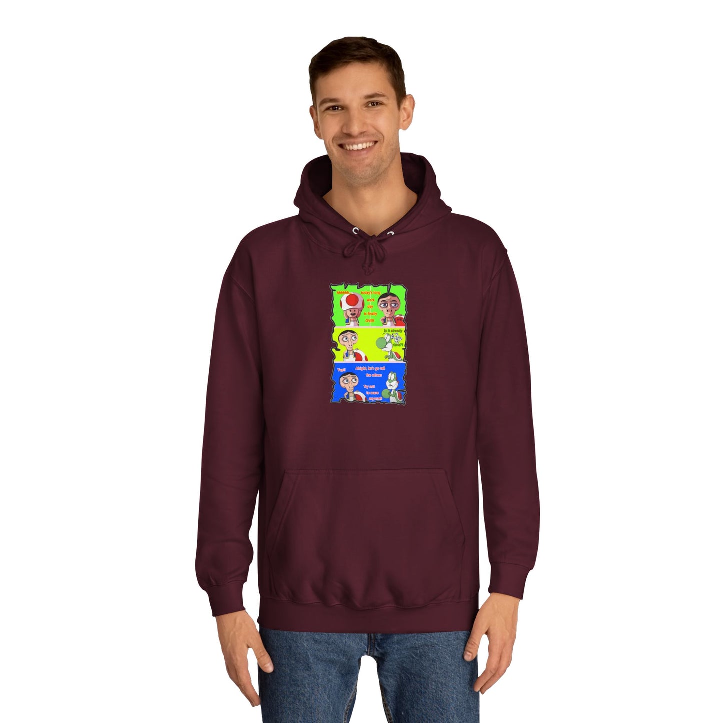 Get Yours Now -- Everyone's favorite childhood characters Toad & Yogi never seen before (Hoodie - Cozy and Durable)
