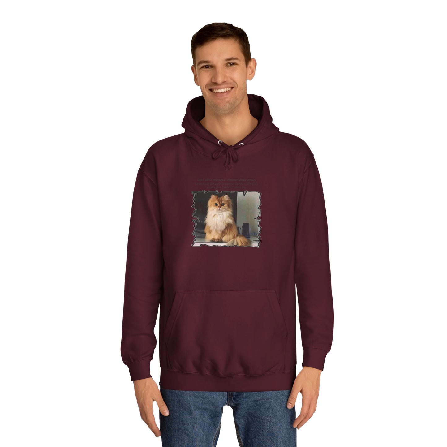 Get Yours Now -- Mesmerizing Lonely Kitty (Hoodie - Cozy and Durable)