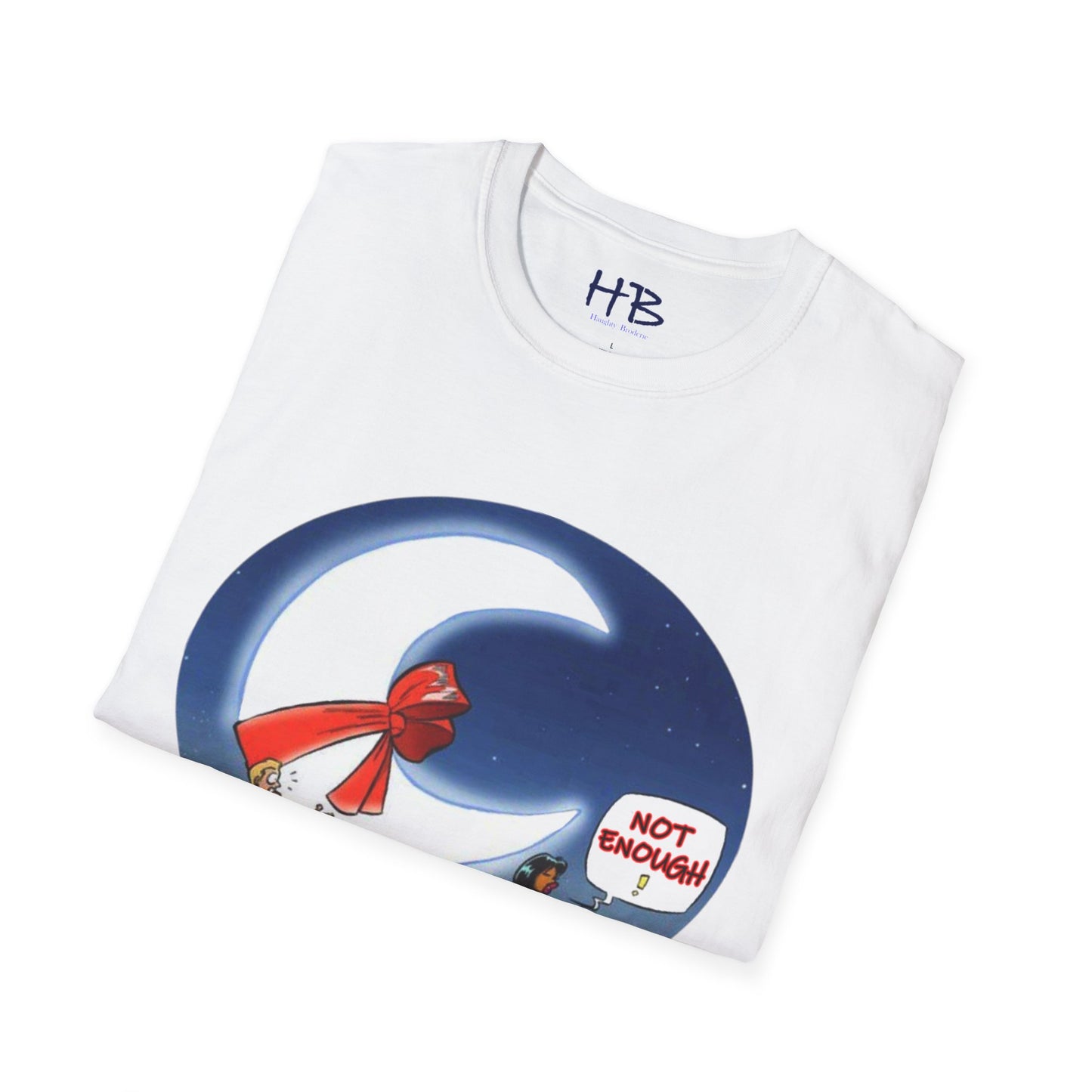 Moonlit Romance Unveiled with a Visual Metaphor of Unsatisfied Desires; The 'NOT ENOUGH!' Story