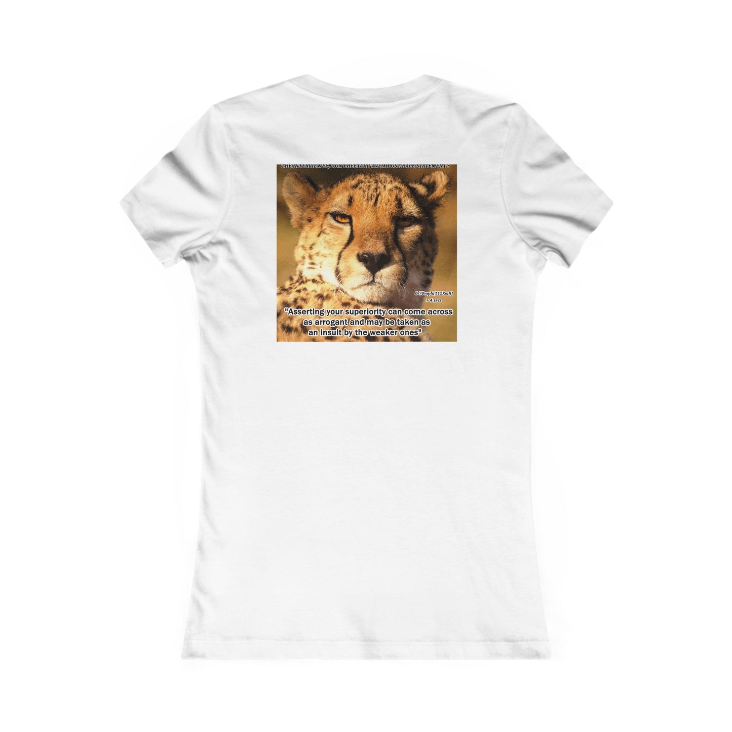 Don Cheetah vs Whippet doggies (Women - Premium Cotton Tee)