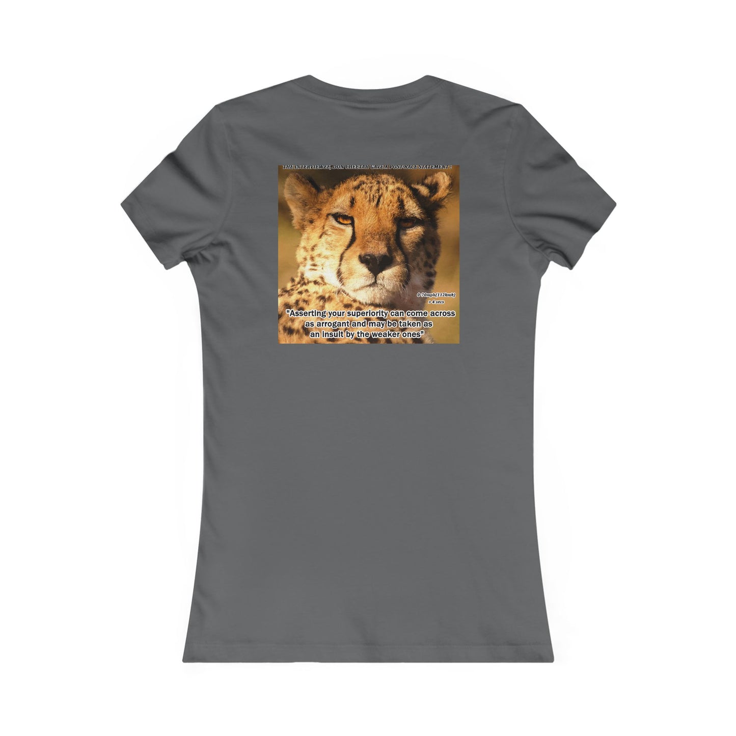 Don Cheetah vs Whippet doggies (Women - Premium Cotton Tee)