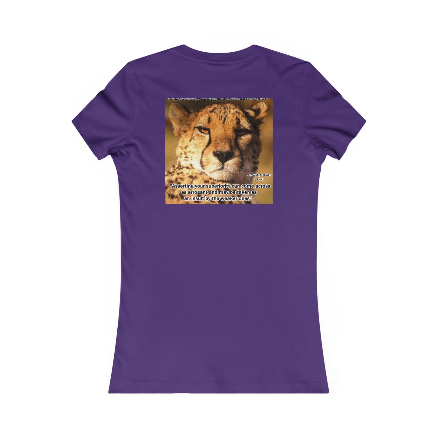 Don Cheetah vs Whippet doggies (Women - Premium Cotton Tee)
