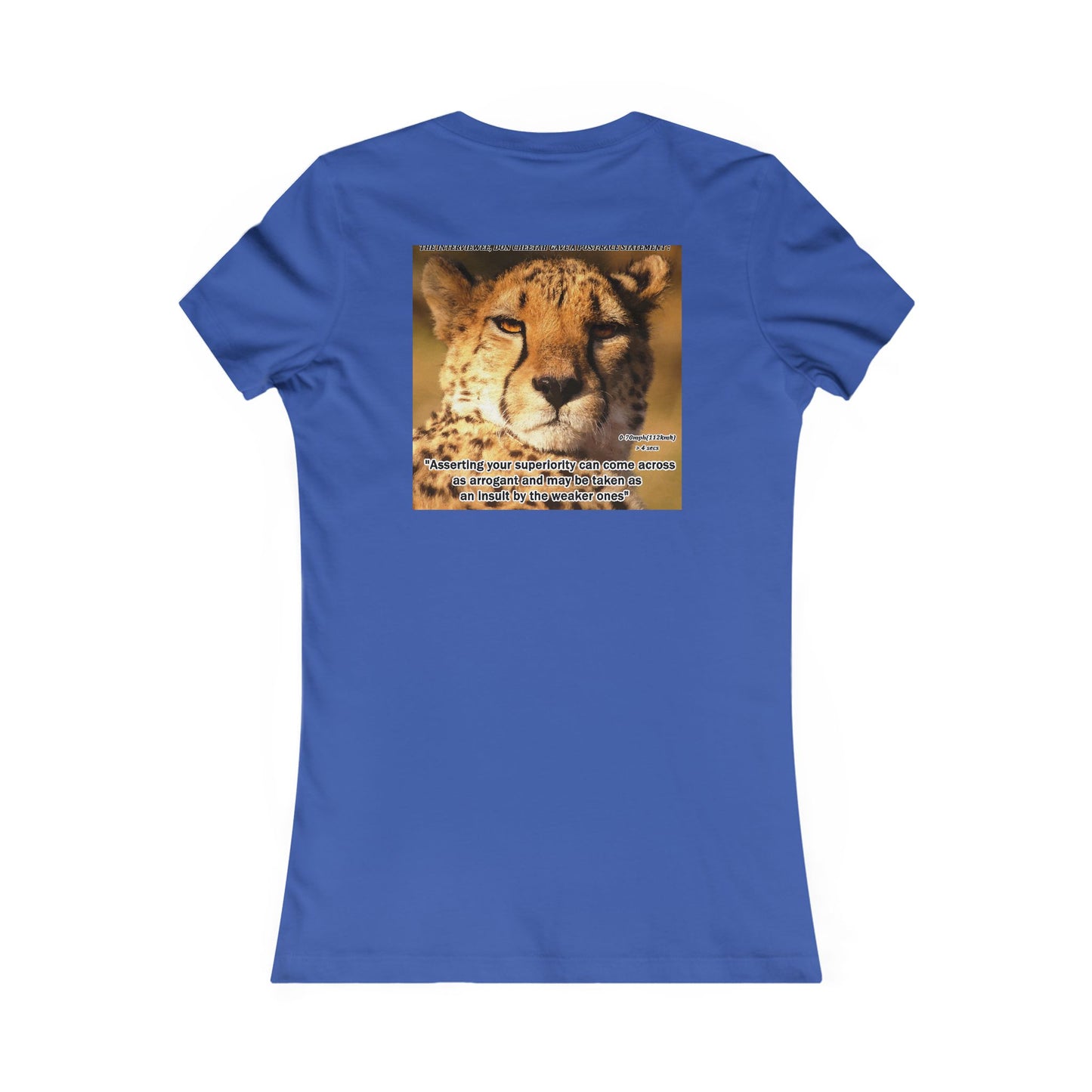 Don Cheetah vs Whippet doggies (Women - Premium Cotton Tee)