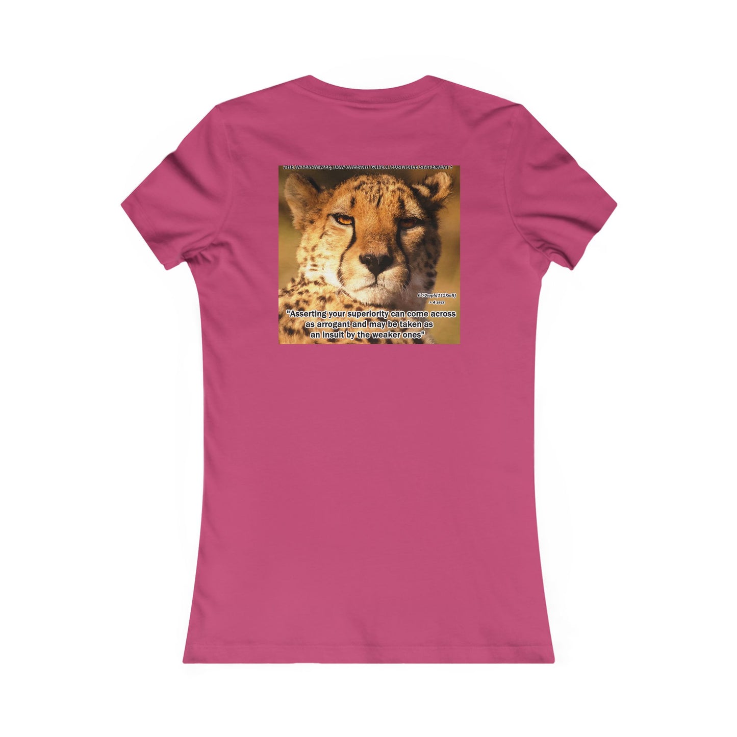 Don Cheetah vs Whippet doggies (Women - Premium Cotton Tee)