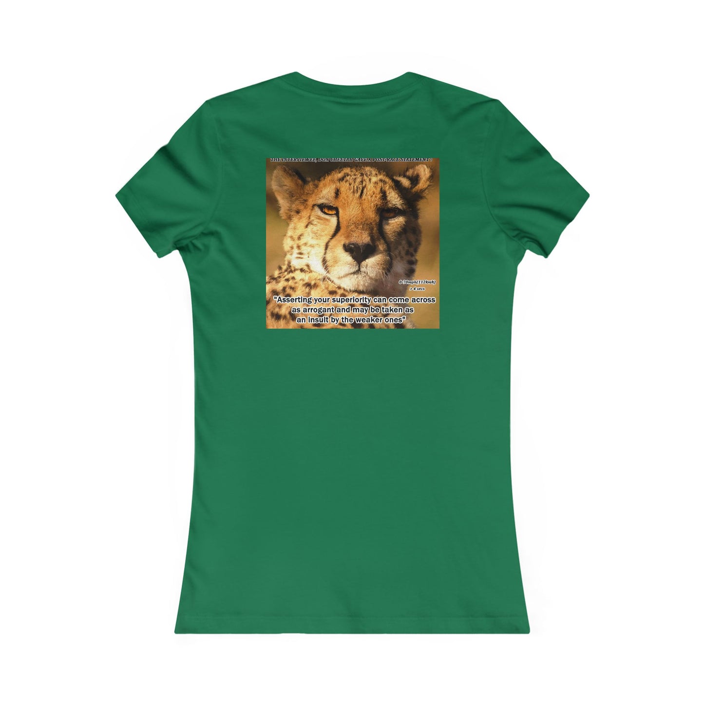 Don Cheetah vs Whippet doggies (Women - Premium Cotton Tee)