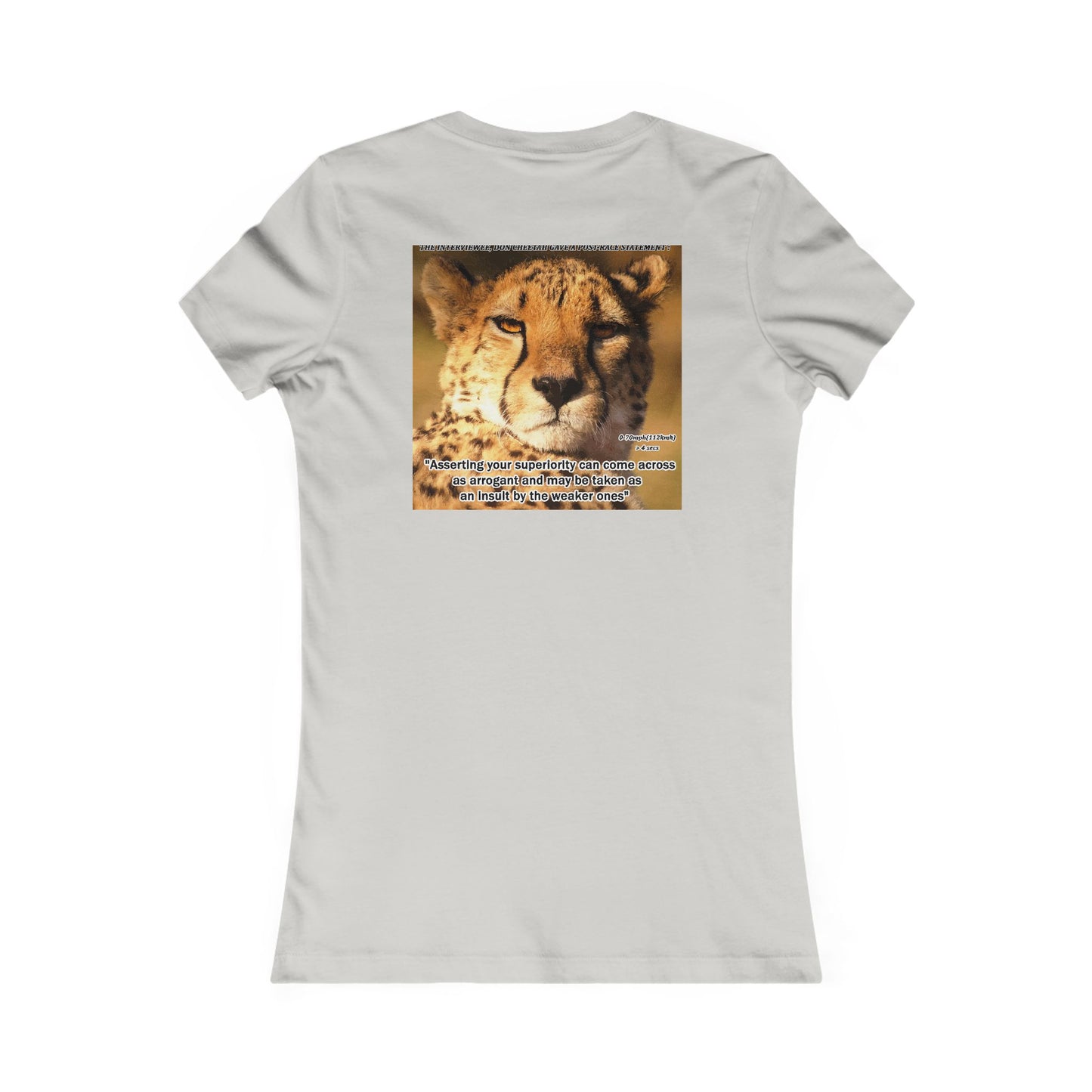 Don Cheetah vs Whippet doggies (Women - Premium Cotton Tee)