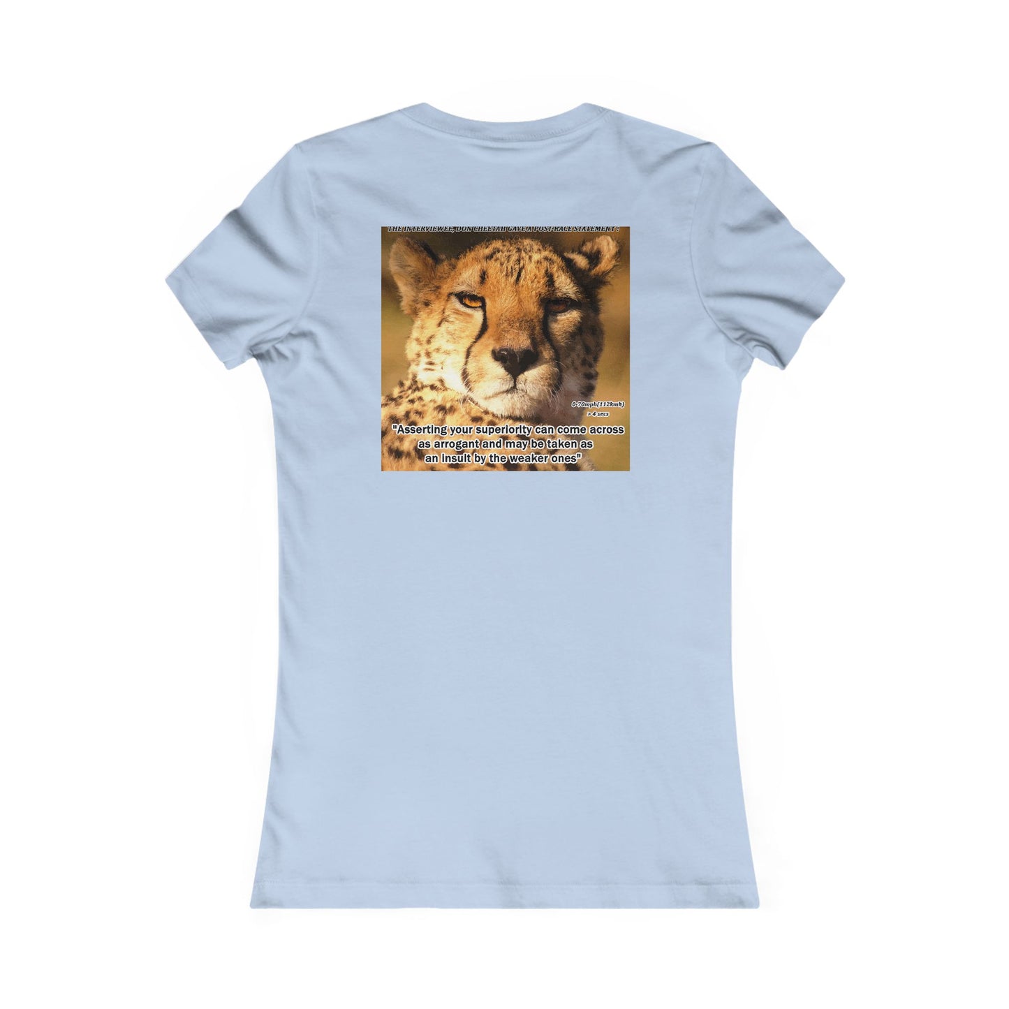 Don Cheetah vs Whippet doggies (Women - Premium Cotton Tee)