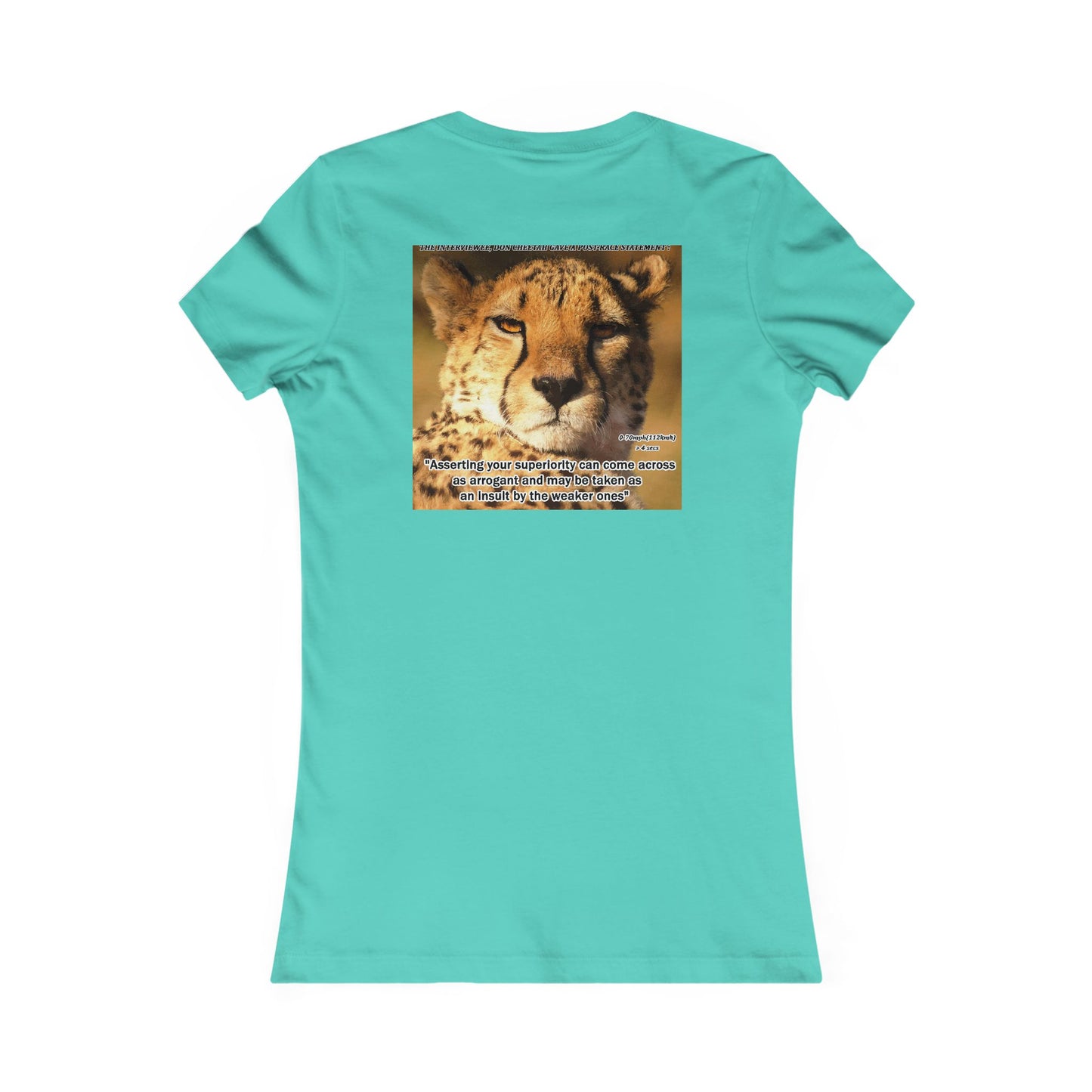 Don Cheetah vs Whippet doggies (Women - Premium Cotton Tee)
