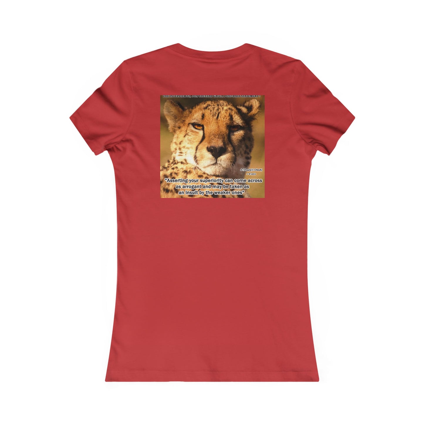 Don Cheetah vs Whippet doggies (Women - Premium Cotton Tee)