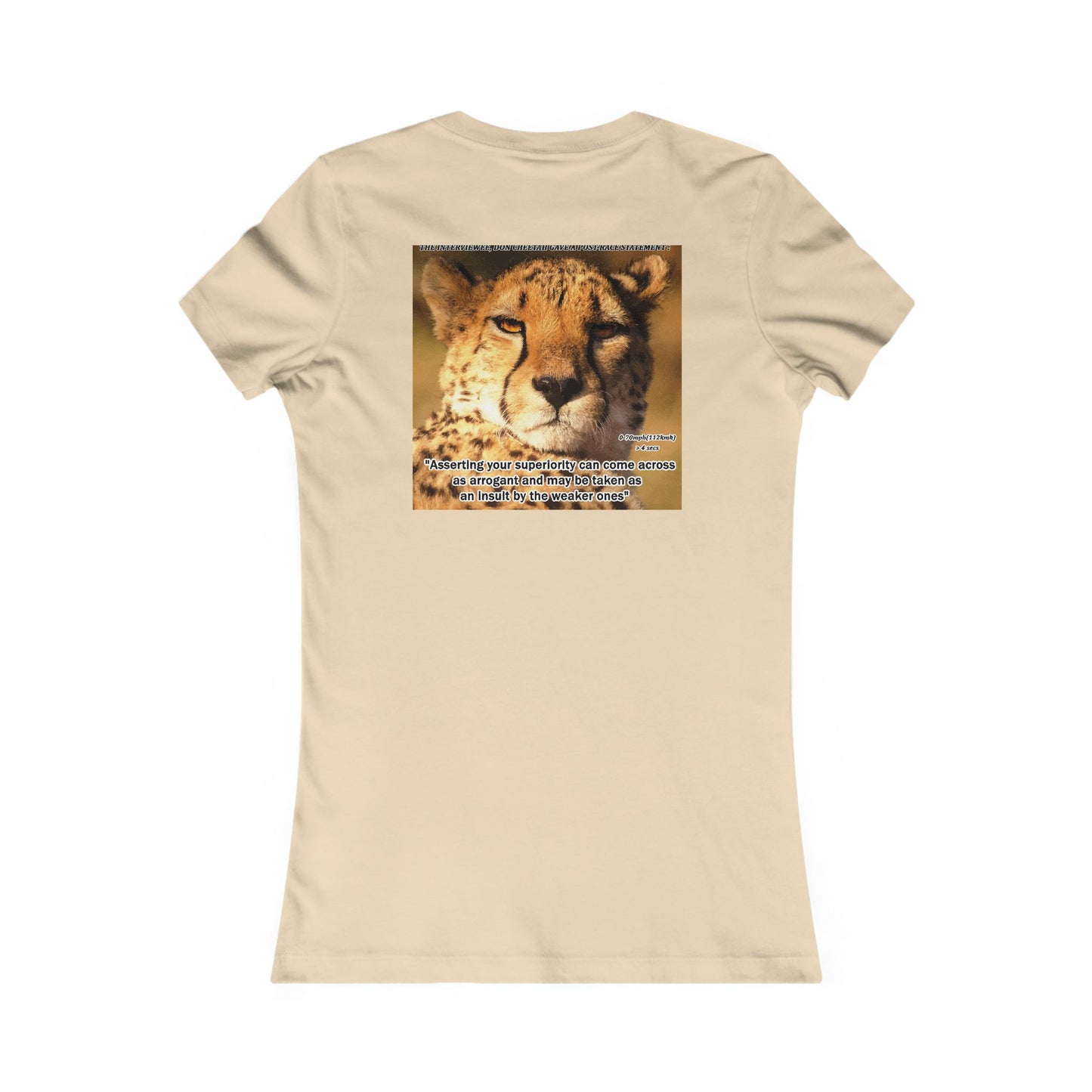 Don Cheetah vs Whippet doggies (Women - Premium Cotton Tee)
