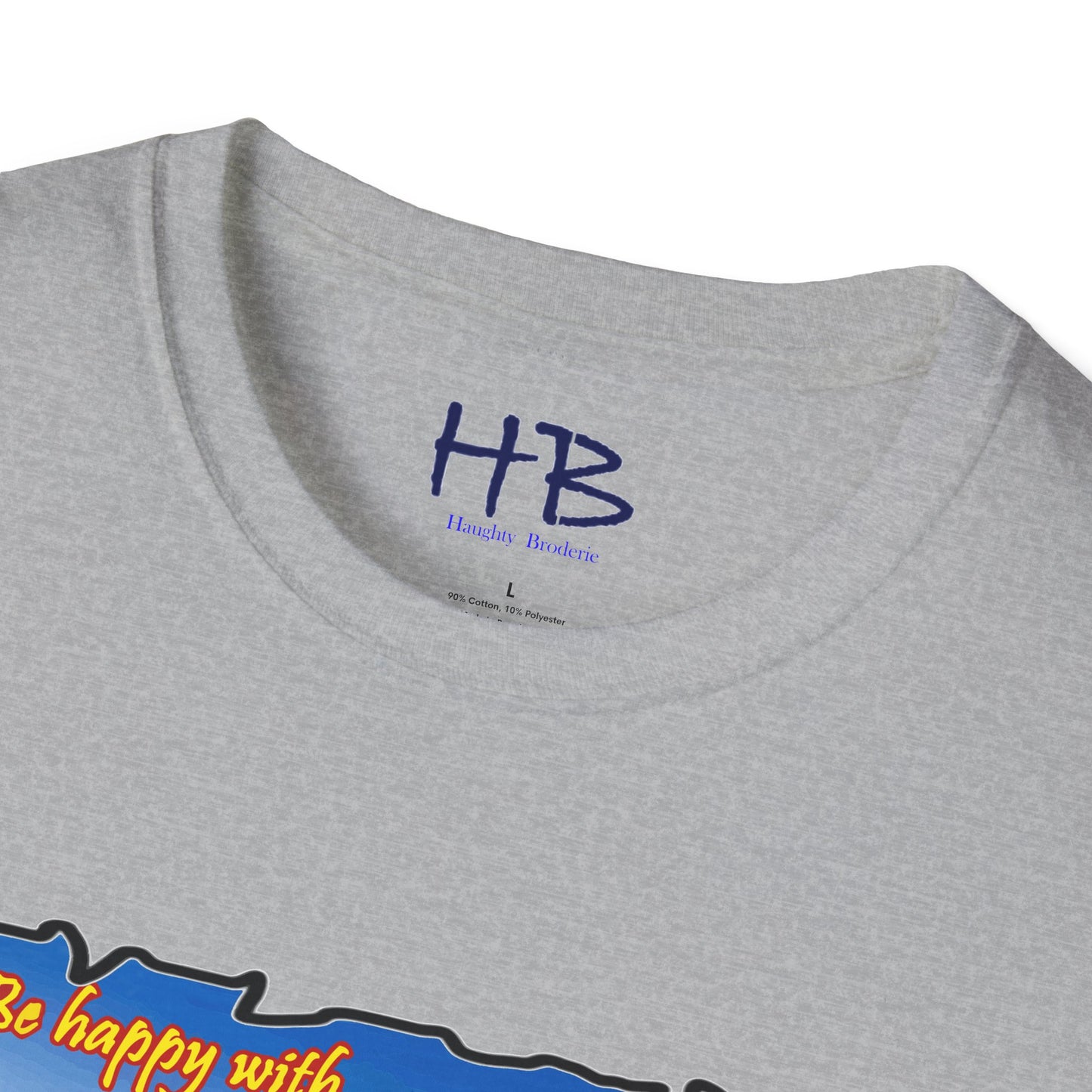 Be happy with what you have while working for what you want