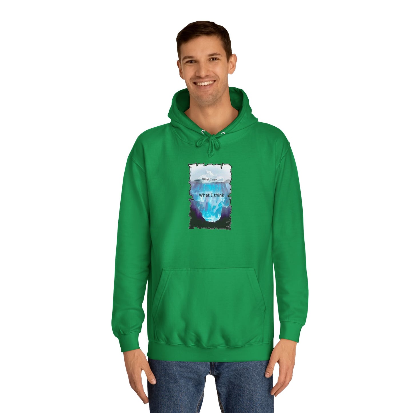 Below the Surface Veiled Verbalization (Hoodie - Cozy and Durable)
