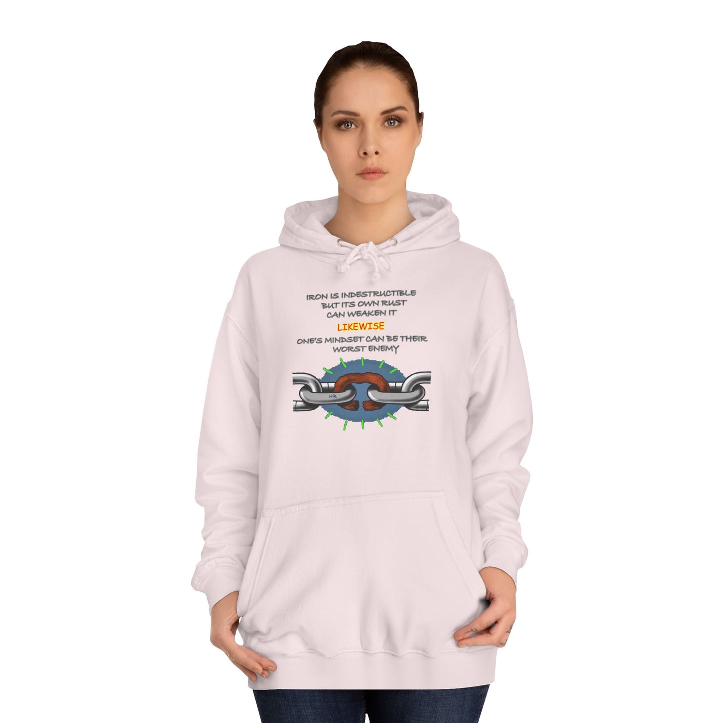 Get Yours Now -- Empowering Mental Resilience Mindset (Hoodie - Cozy and Durable)