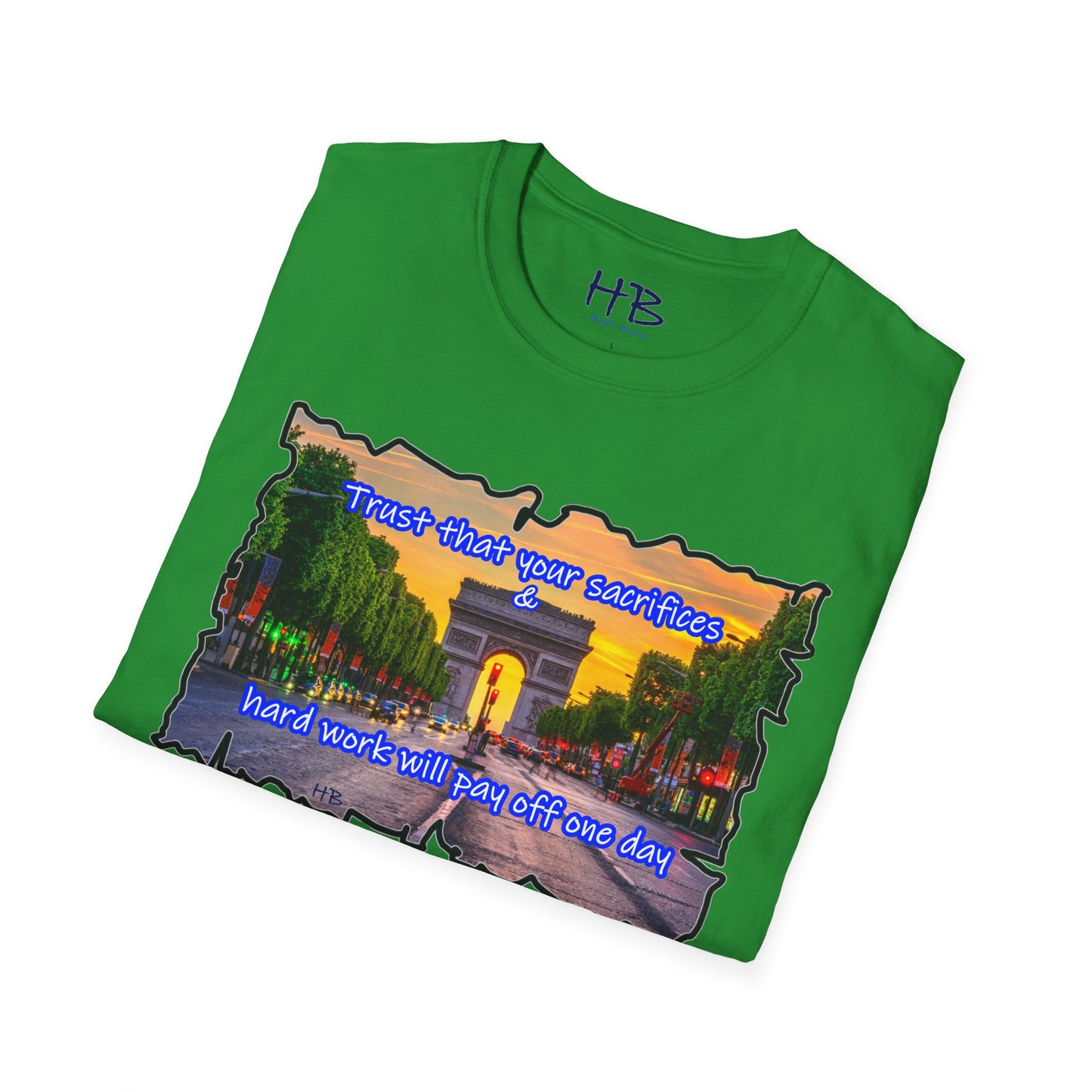 Majestic Odyssey Luxe Aspirations Eclipsing Desires; Arch de Triumph Resplendence Parisian Sunset Edition