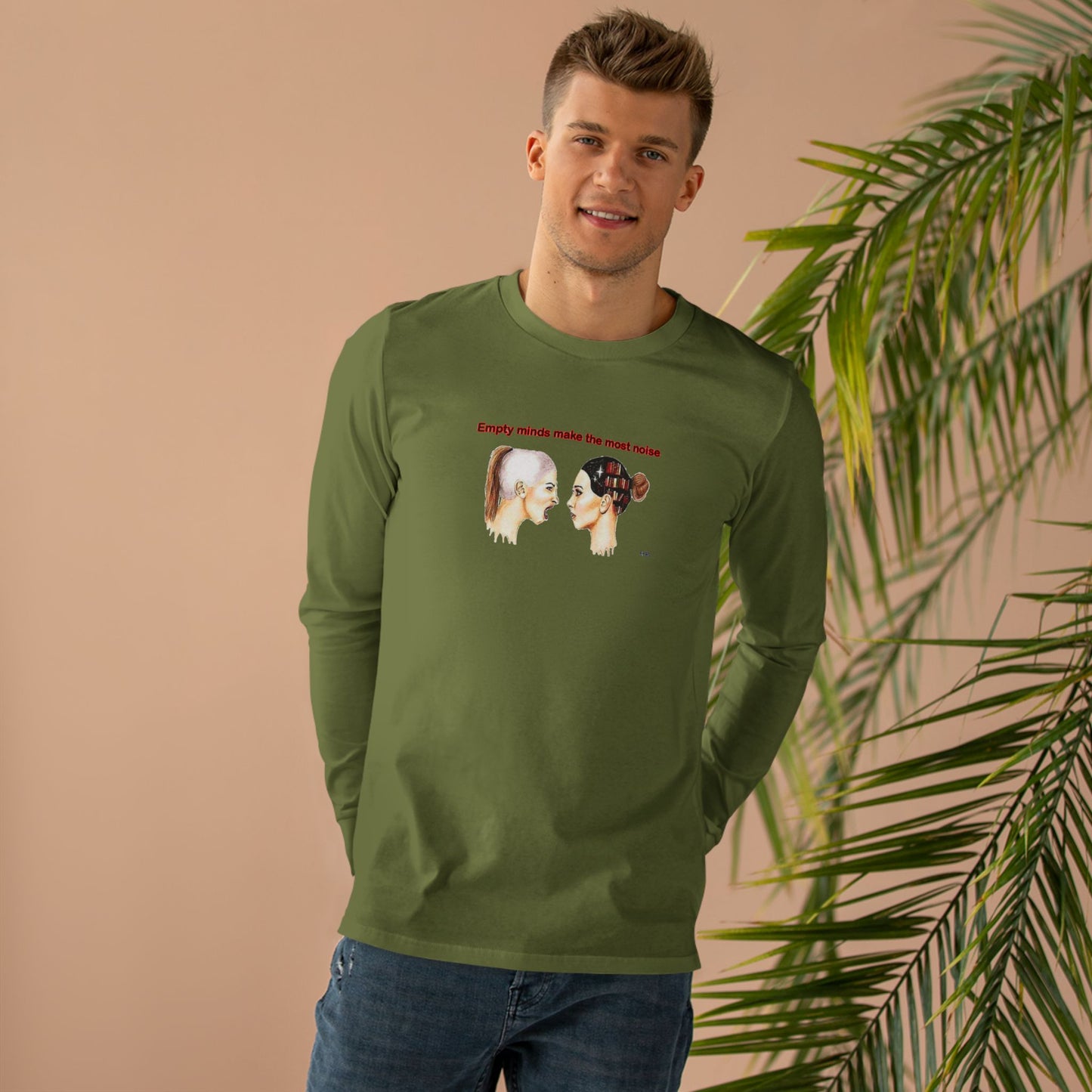 Get Yours Now -- Noiseless Nobility to Educate with The Power of Quiet Intellect (Men's Base Longsleeve Tee - All-Season Wear)