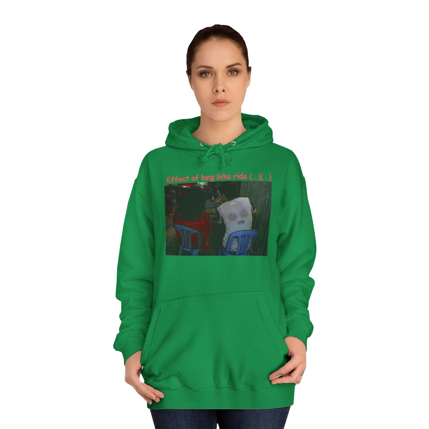 Get Yours Now -- Effect of long bike ride ( . )( . ) (Hoodie - Cozy and Durable)
