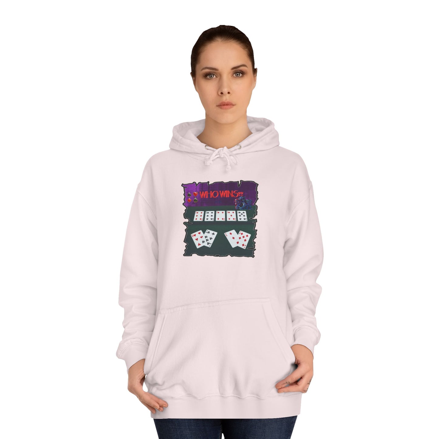 Get Yours Now -- Poker Face-off  Proclamation Challenge (Hoodie - Cozy and Durable)