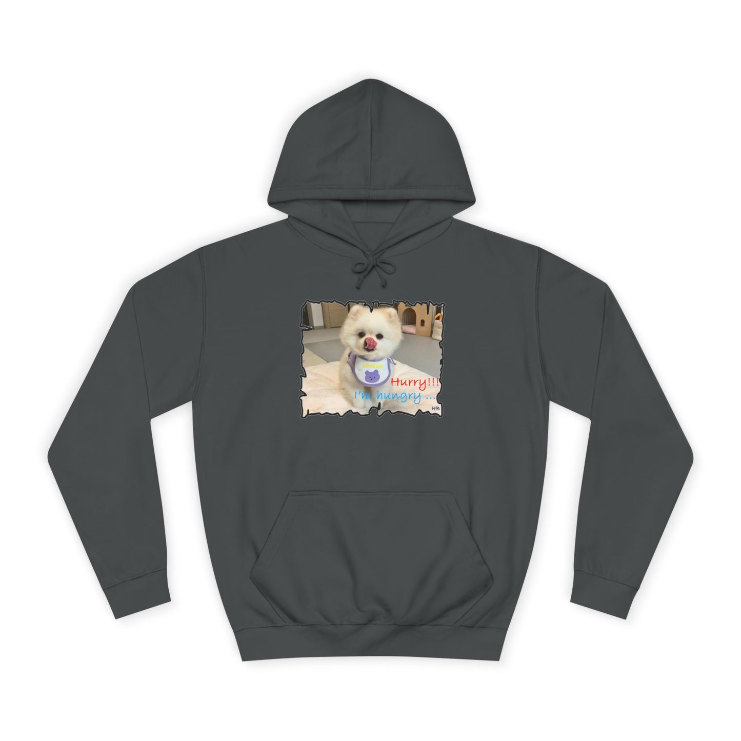 Bichon Maltese "Hurry, I'm hungry!!!" (Hoodie - Cozy and Durable)