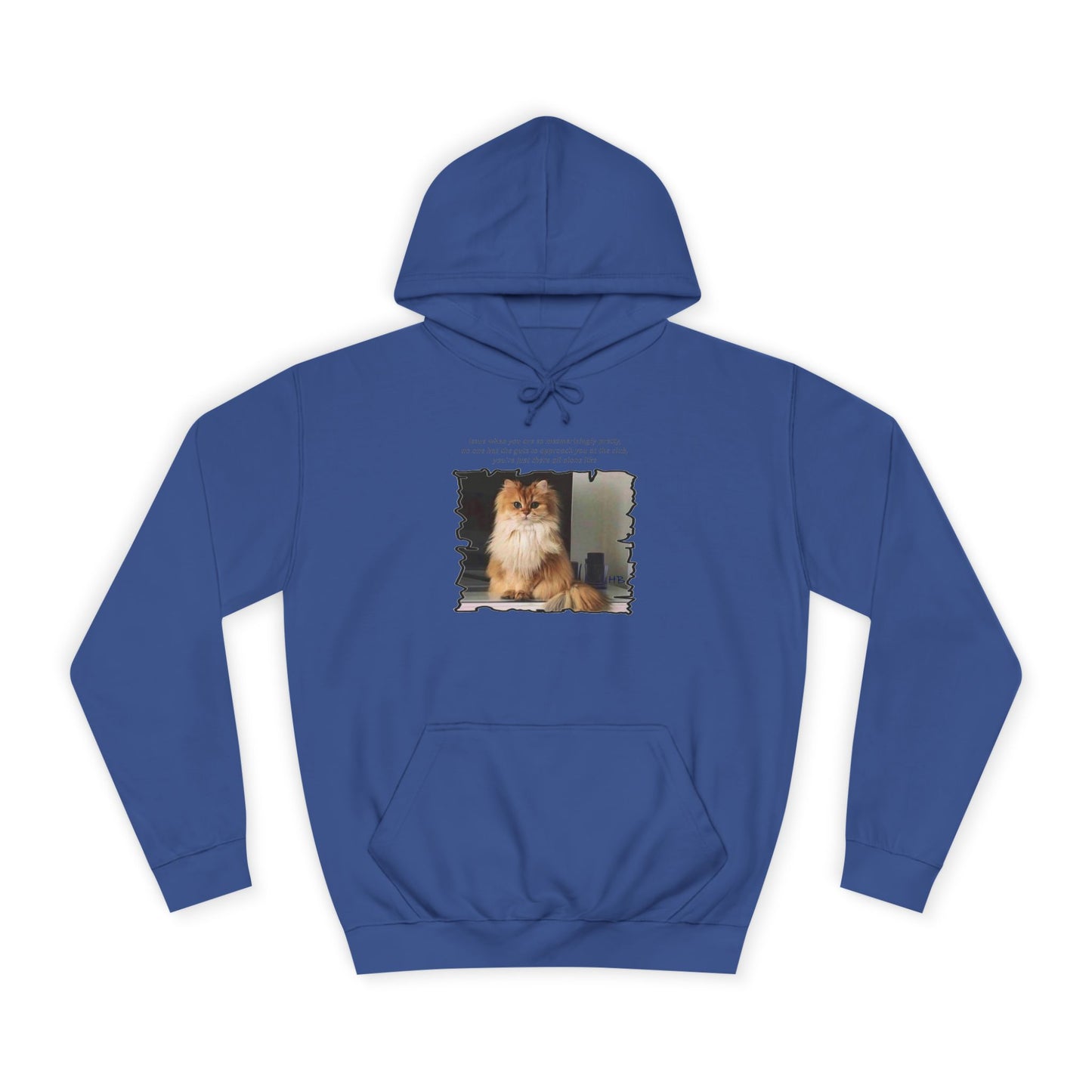 Get Yours Now -- Mesmerizing Lonely Kitty (Hoodie - Cozy and Durable)