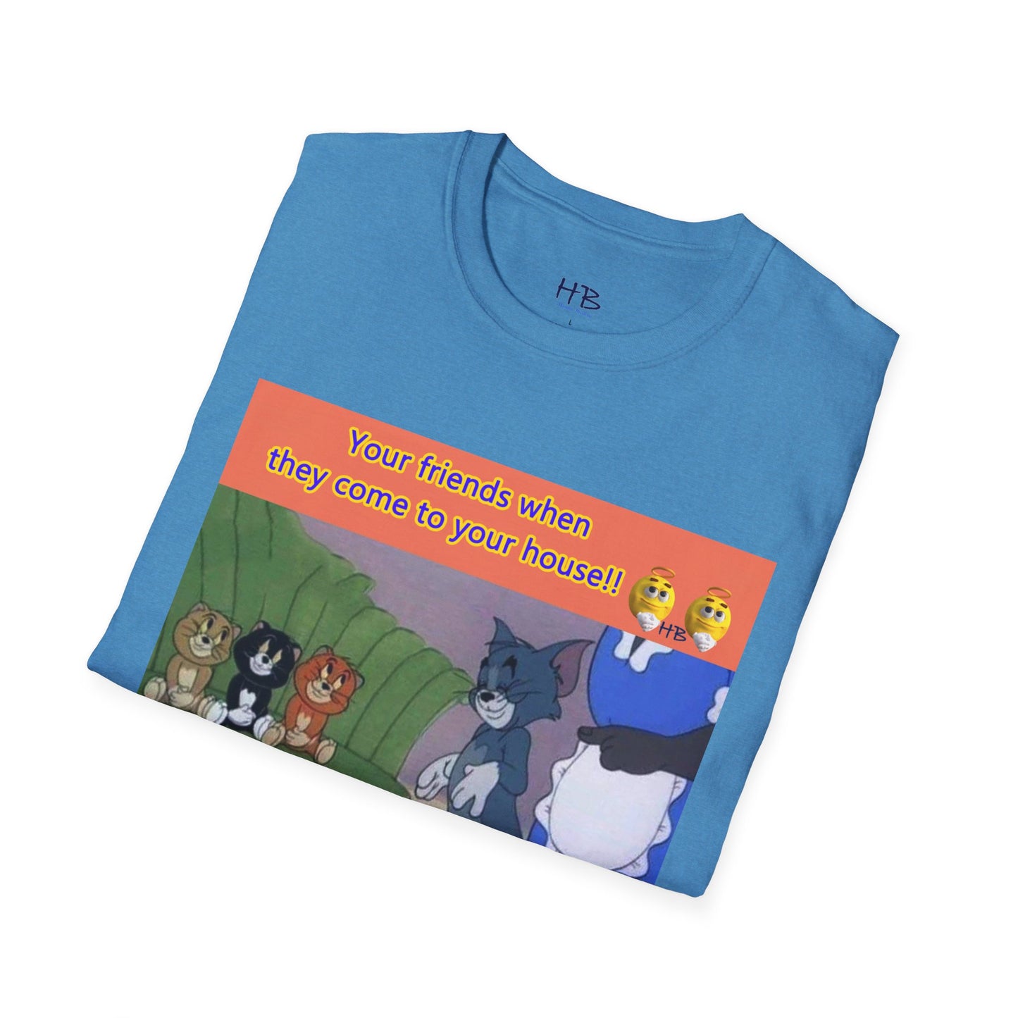 Tom and his innocent looking little friends in front of Mammy