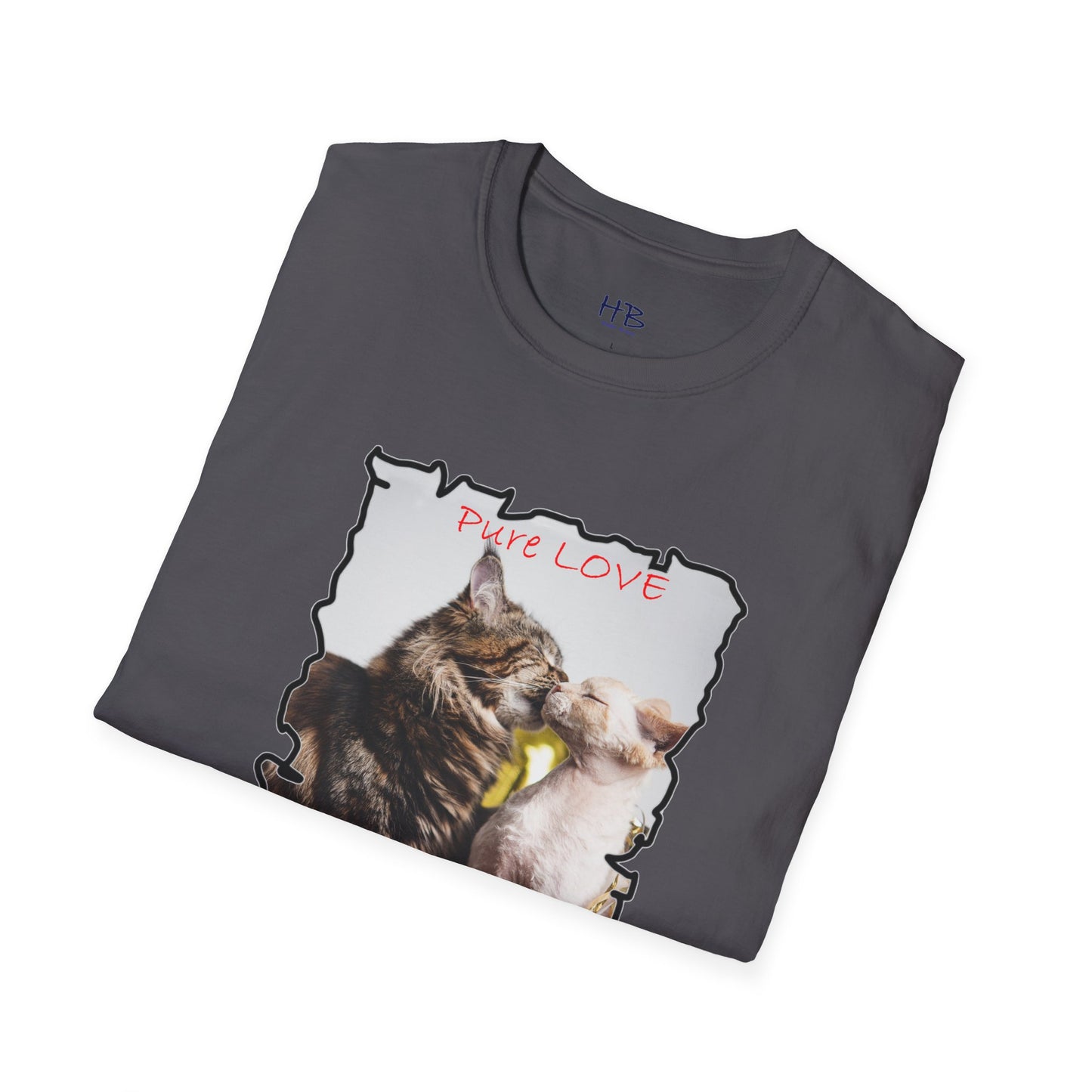 Pure LOVE Cats kissing