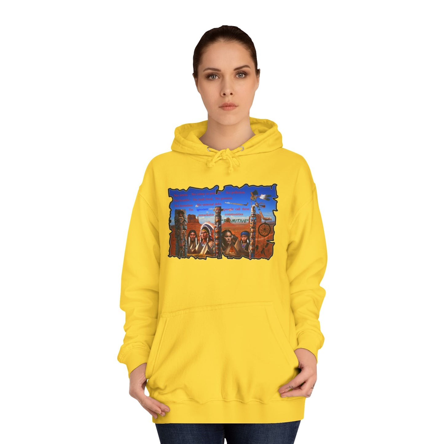 Get Yours Now -- Native Indians (Hoodie - Cozy and Durable)