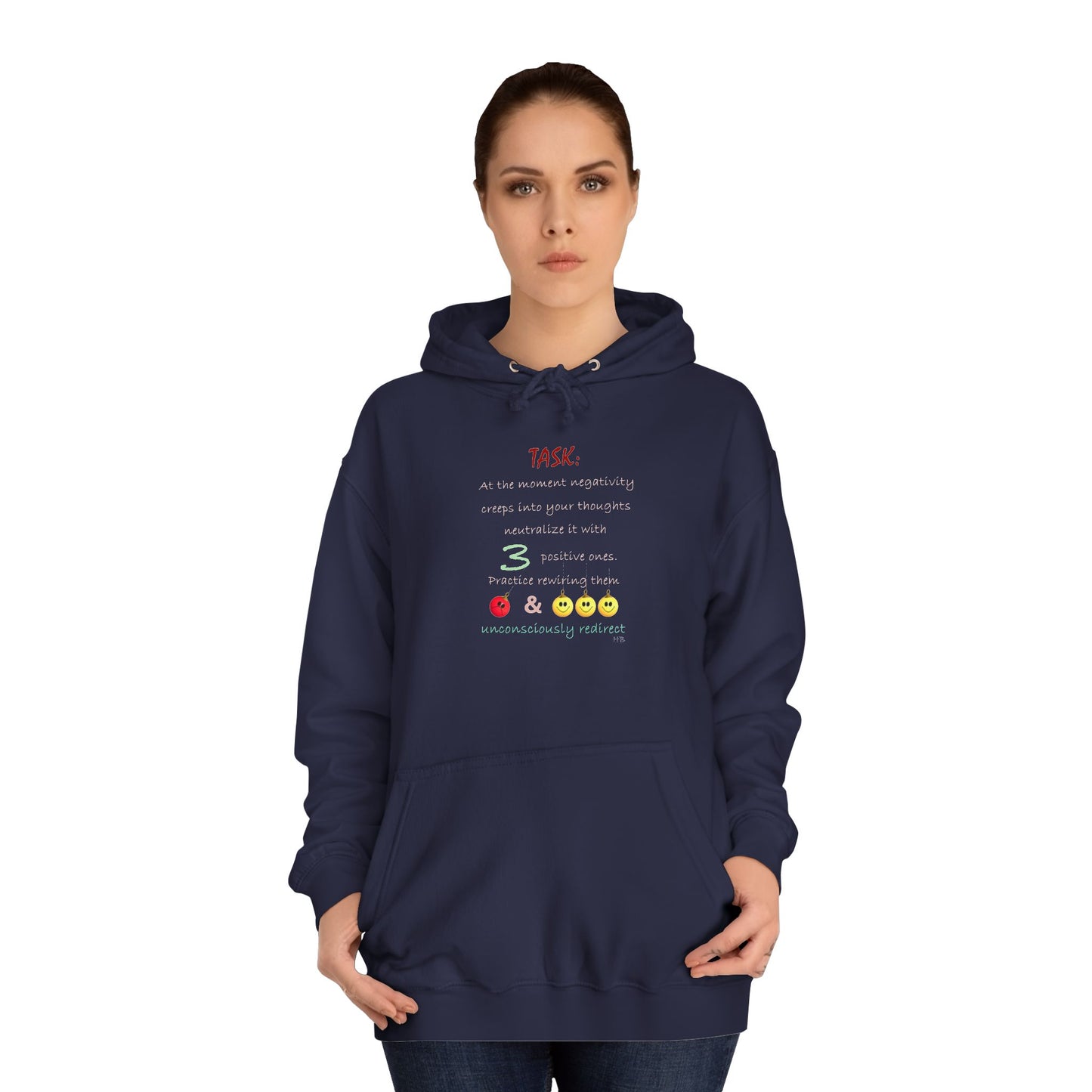 Get Yours Now -- Positive Rewiring the Negativity Neutralizer Mindset (Hoodie - Cozy and Durable)
