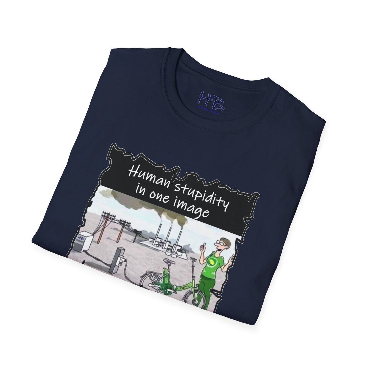 Human Stupidity Illustrated in The Power Plant Paradox; Eco-Conscious Power Plant Pollution Green Dilemma